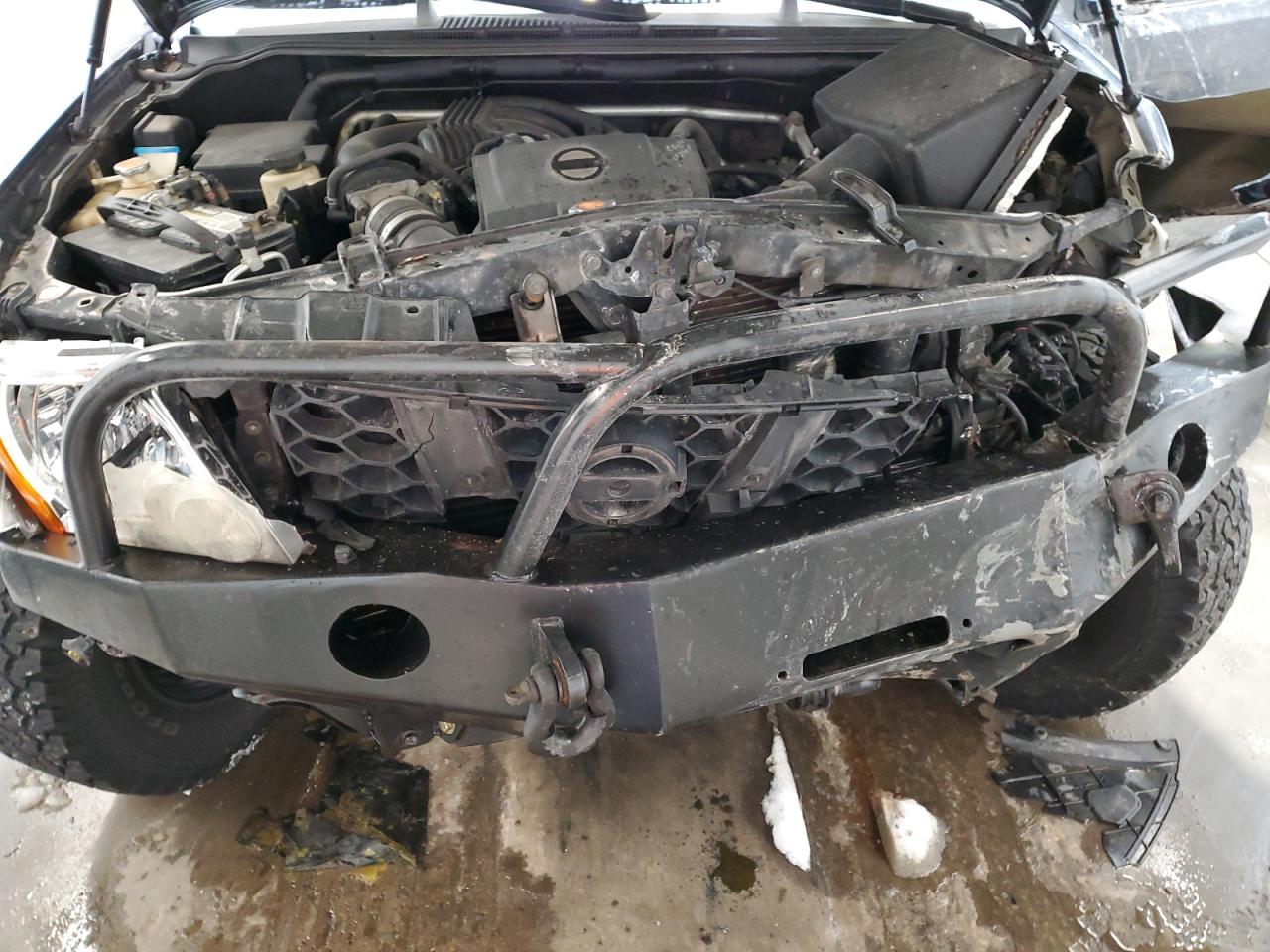 2006 Nissan XTerra VIN 5N1AN08W86C546594 Copart auction photo, front end / side damage thumbnail 12