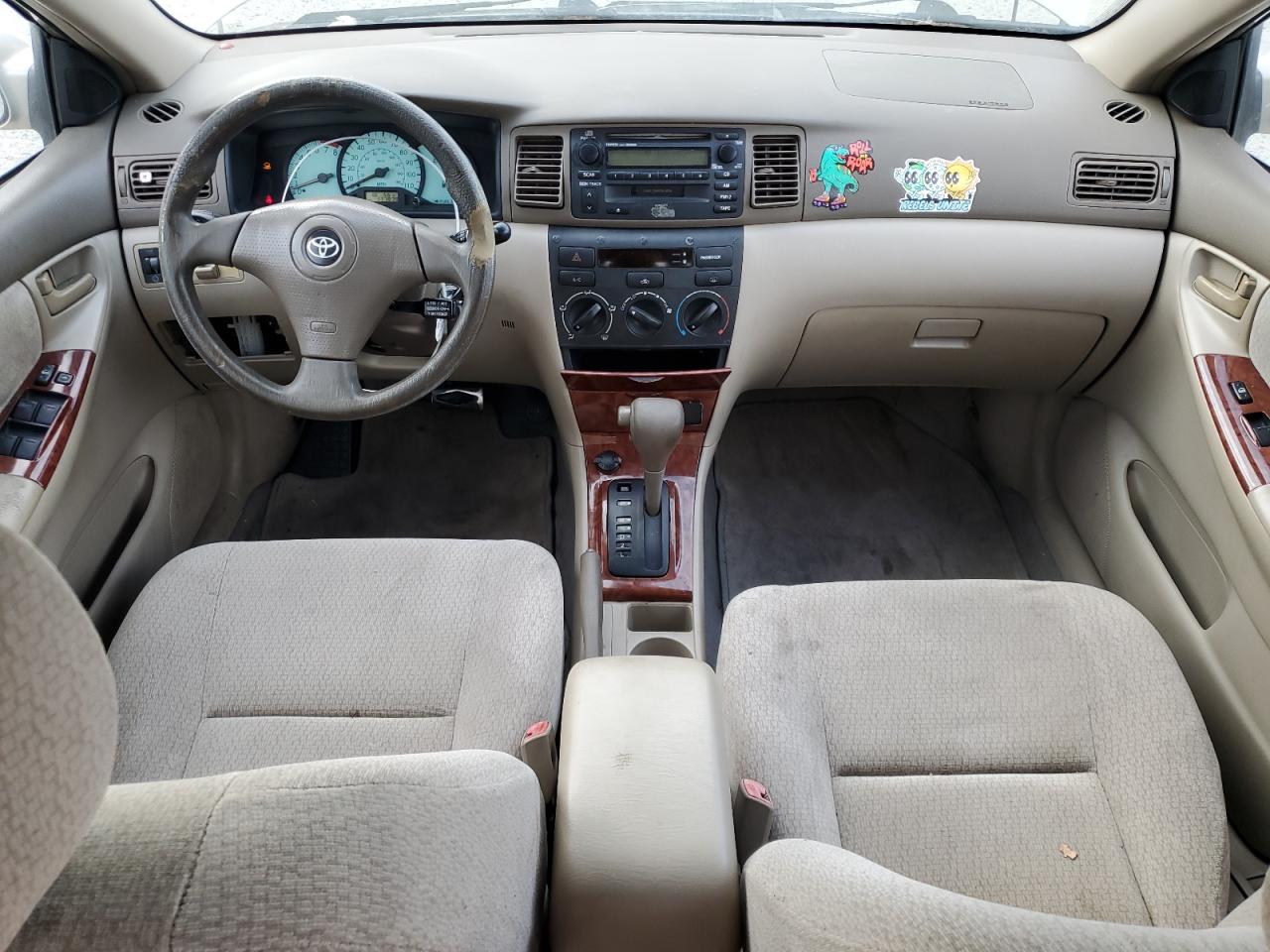 2004 Toyota Corolla VIN 1NXBR32E84Z301666 Copart auction photo, mechanical damage thumbnail 8