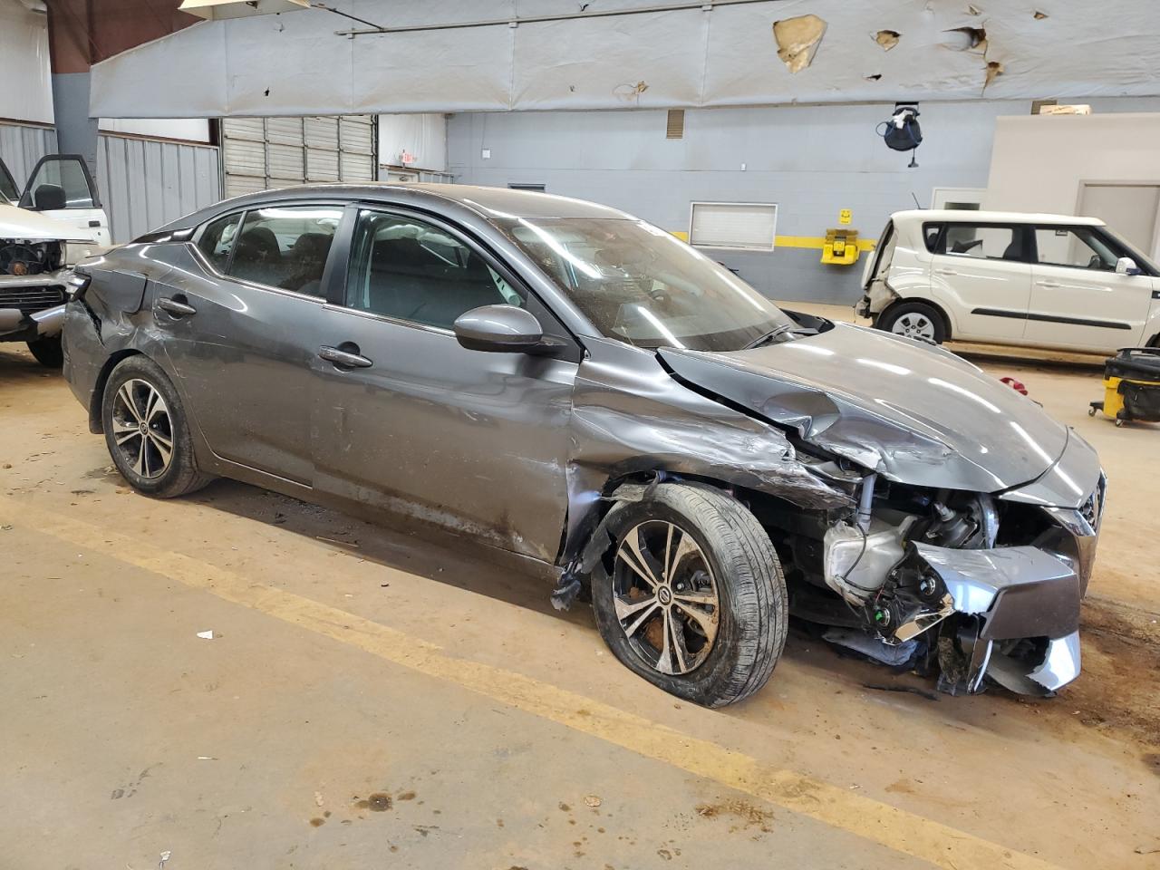 2022 Nissan Sentra VIN 3N1AB8CV5NY229634 Copart auction photo, all over / undercarriage damage thumbnail 4
