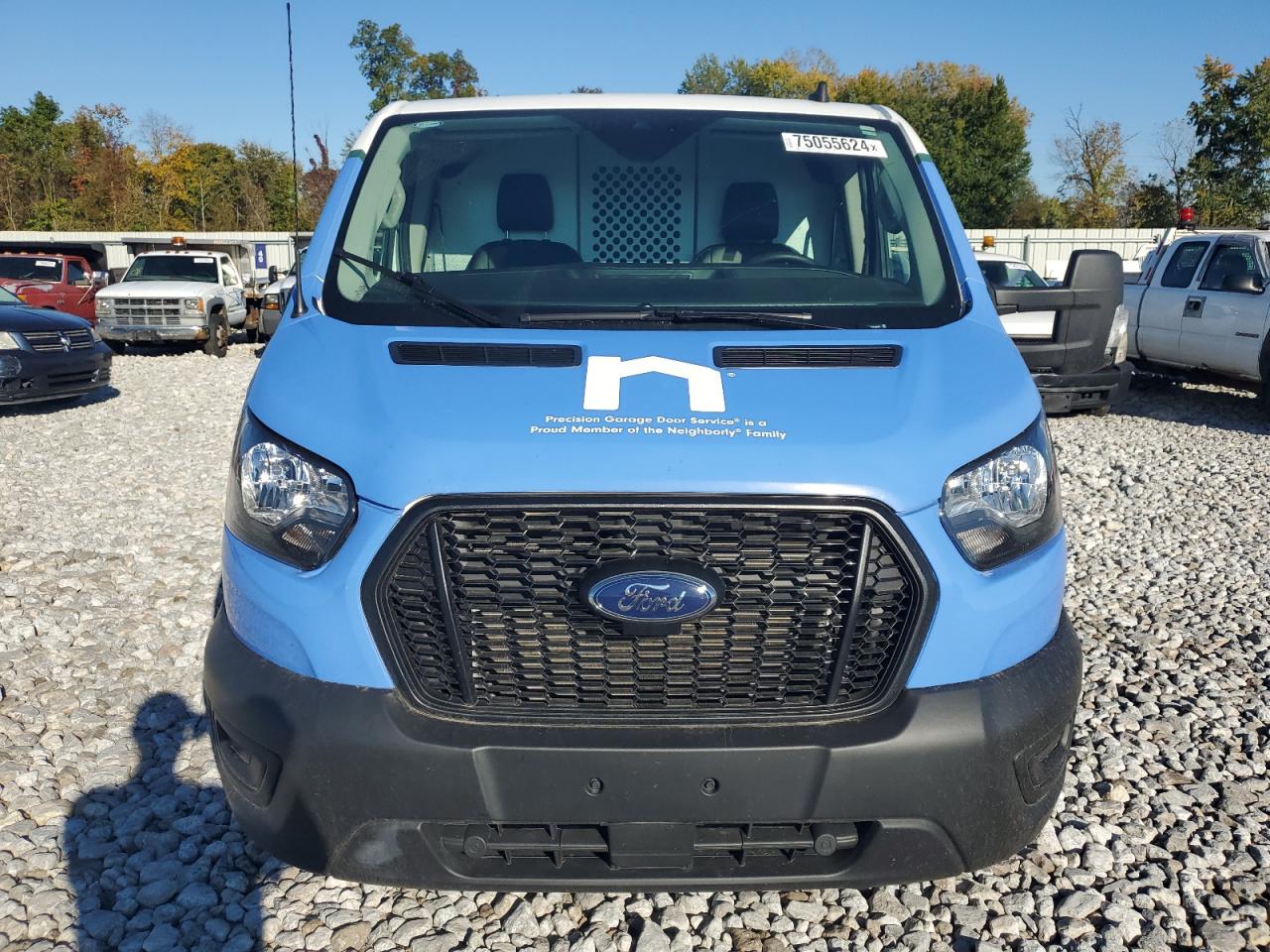 2023 Ford Transit VIN 1FTBR2Y81PKB19016 Copart auction photo, rear end / side damage thumbnail 5