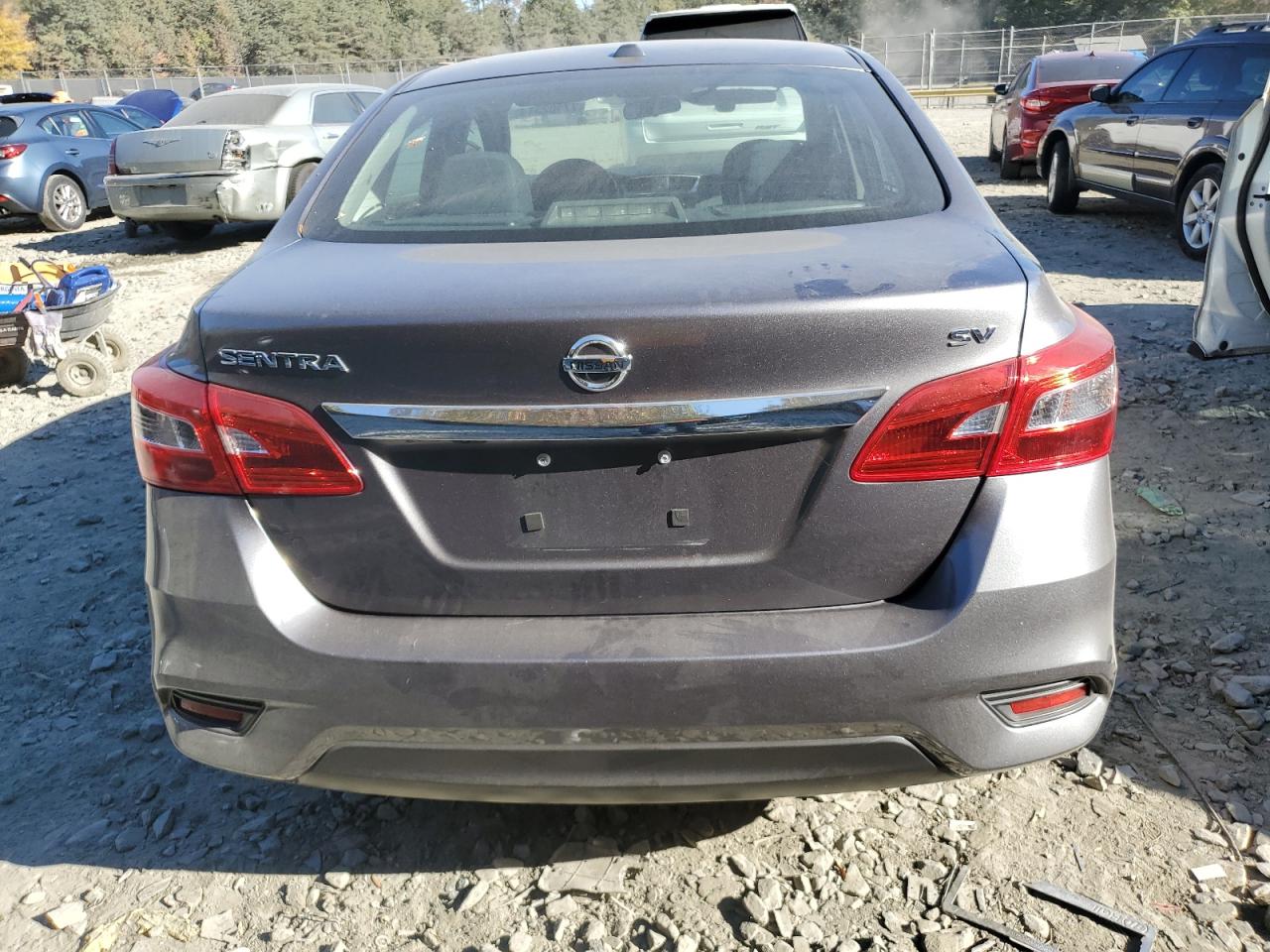 2019 Nissan Sentra VIN 3N1AB7AP5KY420920 Copart auction photo, side damage thumbnail 6