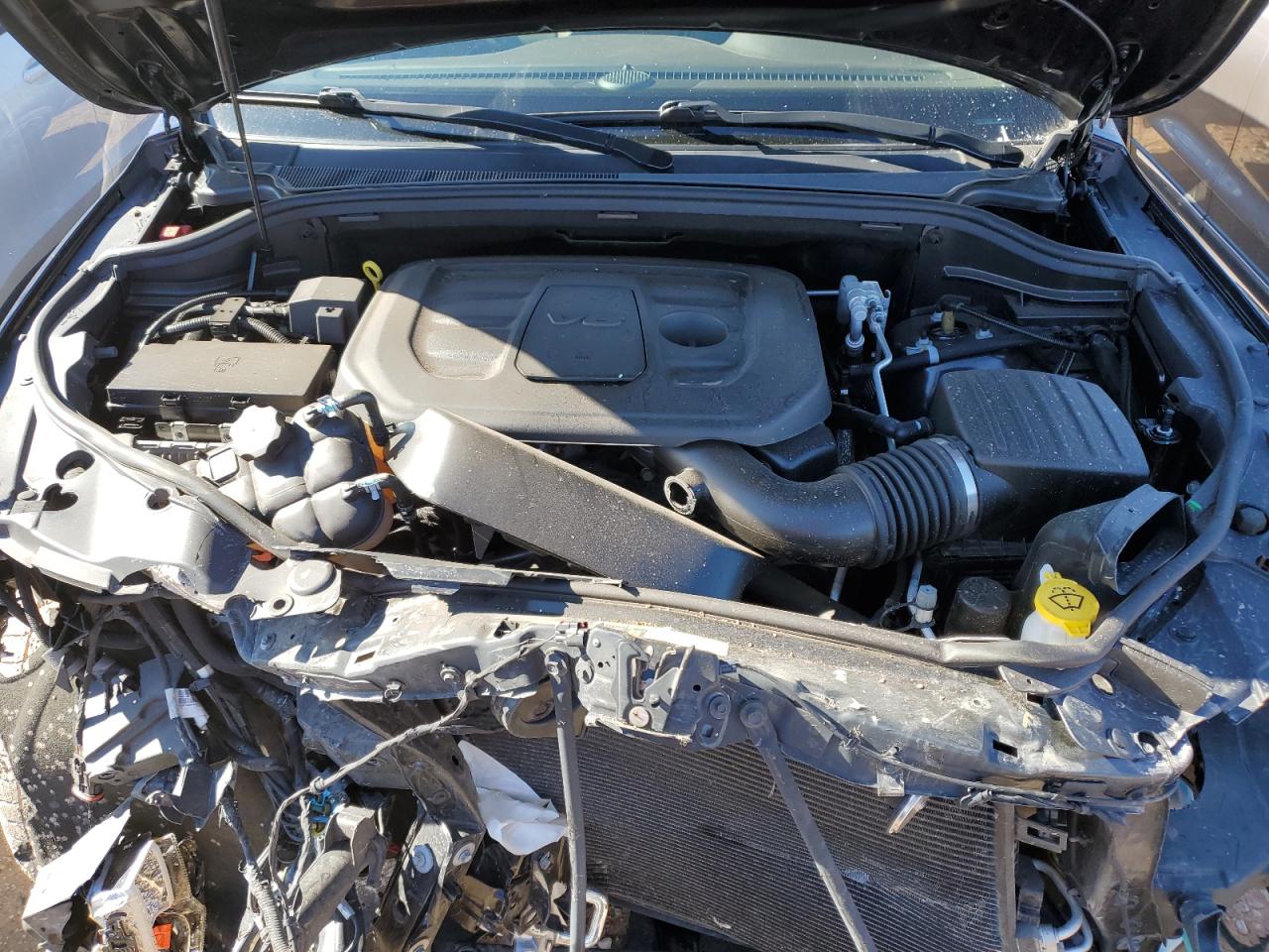 2021 Jeep Grand Cherokee VIN 1C4RJFCG7MC509815 Copart auction photo, front end / minor dent/scratches damage thumbnail 12