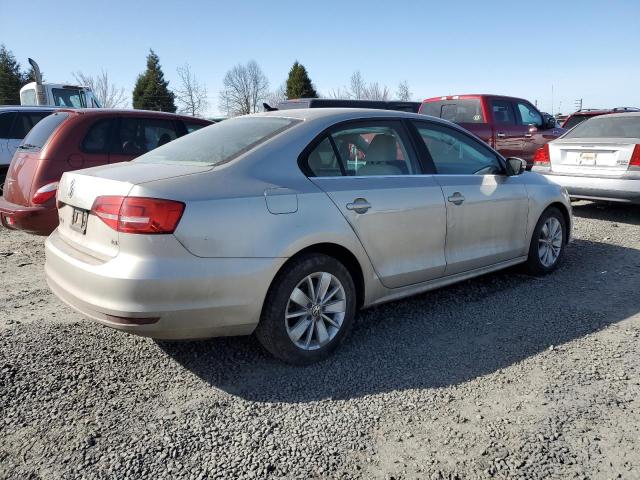 2015 Volkswagen Jetta VIN 3VWLA7AJXFM290454 Copart auction photo, side / front end damage thumbnail 3