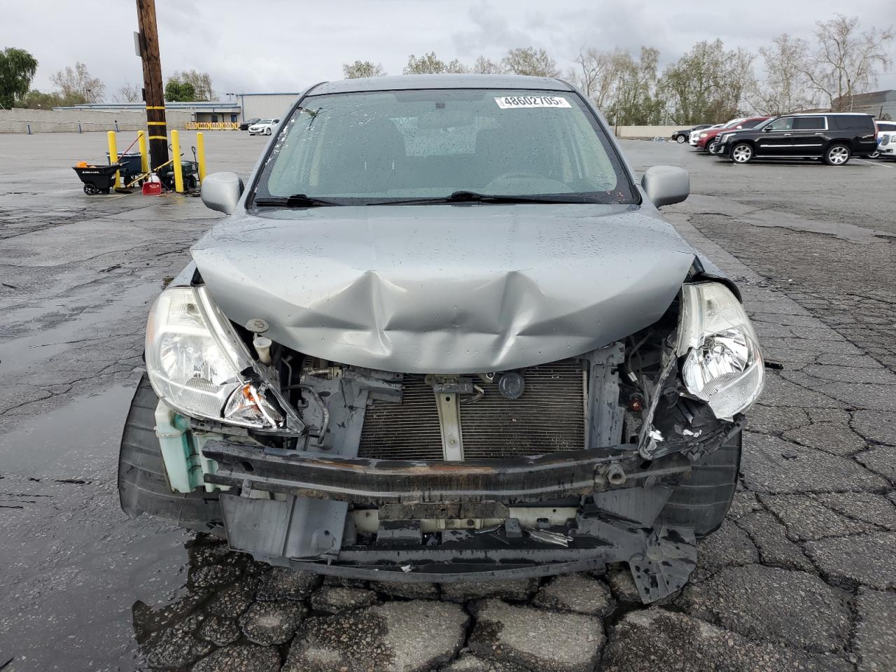 2012 Nissan Versa VIN 3N1BC1CP7CK805671 Copart auction photo, front end / rear end damage thumbnail 5