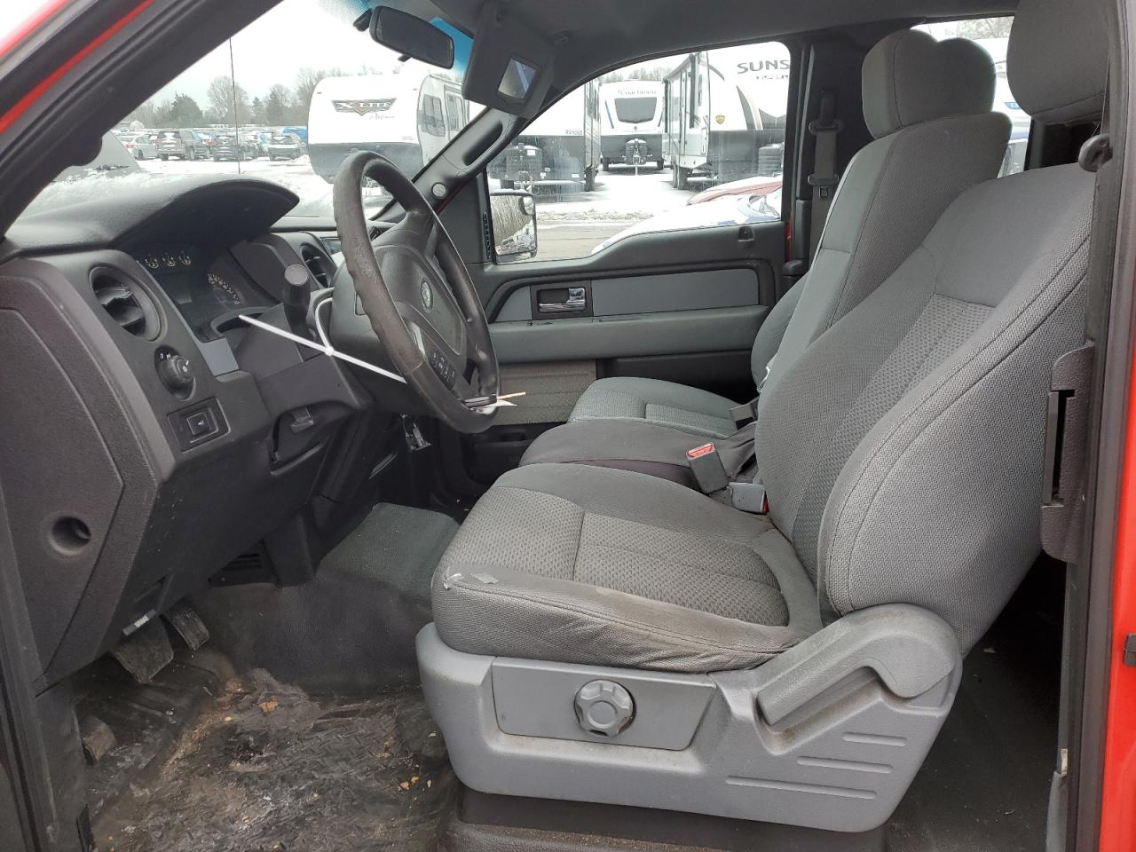 2014 Ford F-150 VIN 1FTFX1EF8EFC59266 Copart auction photo, front end / side damage thumbnail 7