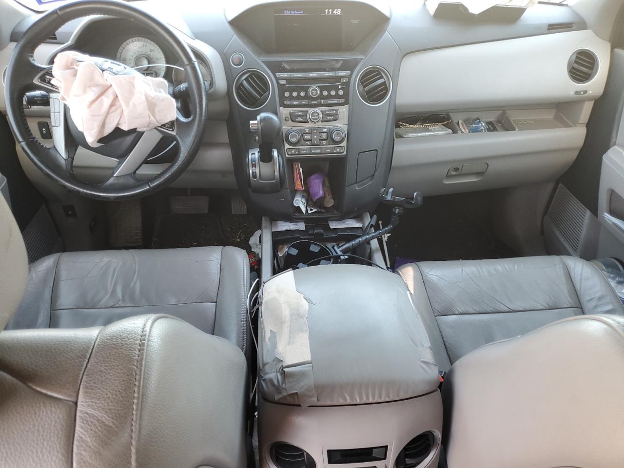2012 Honda Pilot VIN 5FNYF3H54CB039859 Copart auction photo, front end damage thumbnail 8