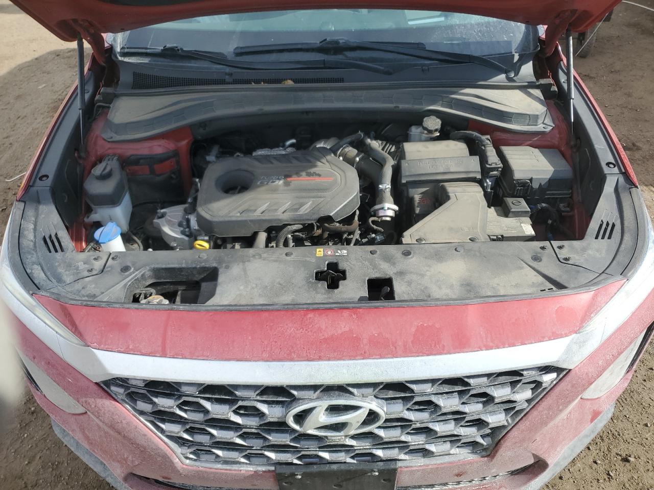 2019 Hyundai Santa Fe VIN 5NMS5CAA6KH109066 Copart auction photo, side damage thumbnail 12