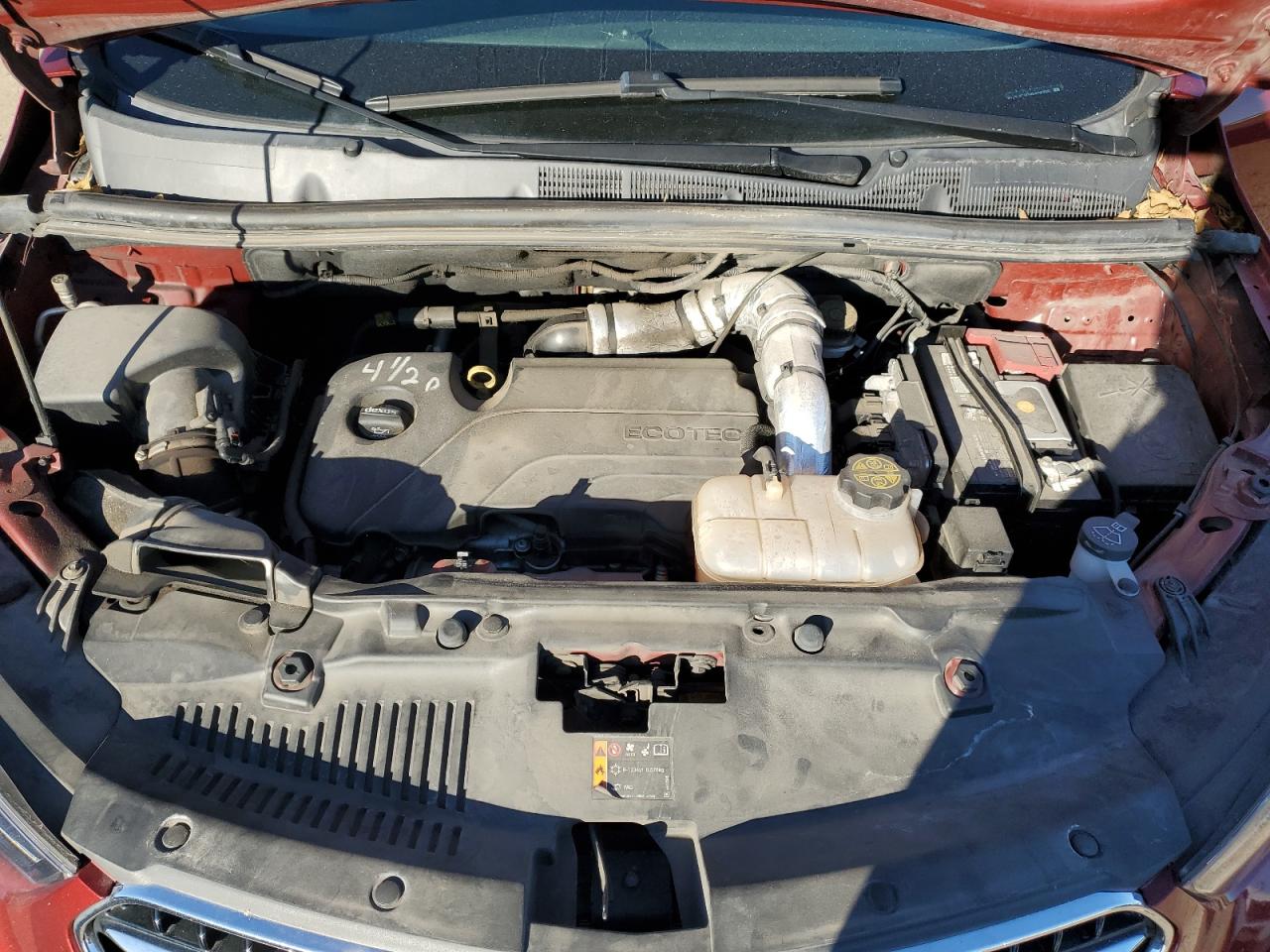 2021 Buick Encore VIN KL4CJESMXMB367029 Copart auction photo, rear end / side damage thumbnail 12