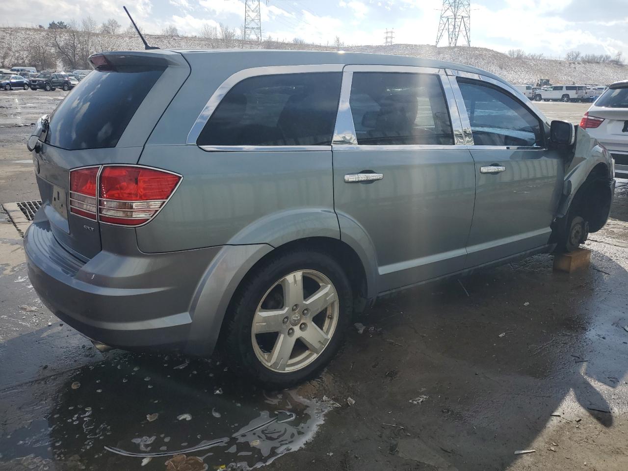 2009 Dodge Journey VIN 3D4GH57V89T161138 Copart auction photo, vandalism / front end damage thumbnail 3