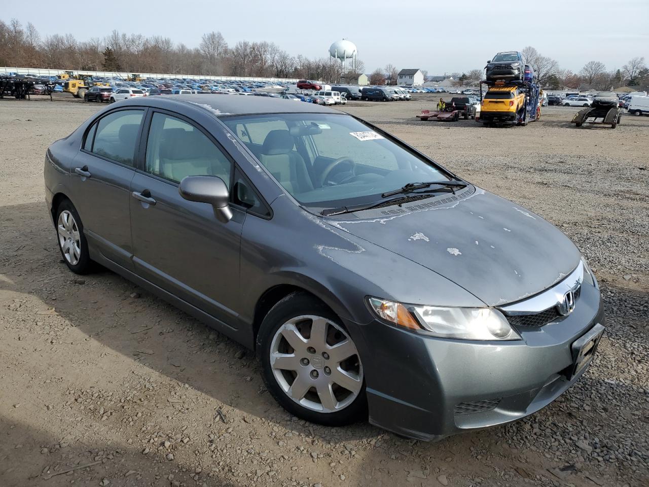 2010 Honda Civic VIN 2HGFA1F58AH540162 Copart auction photo, front end damage thumbnail 4