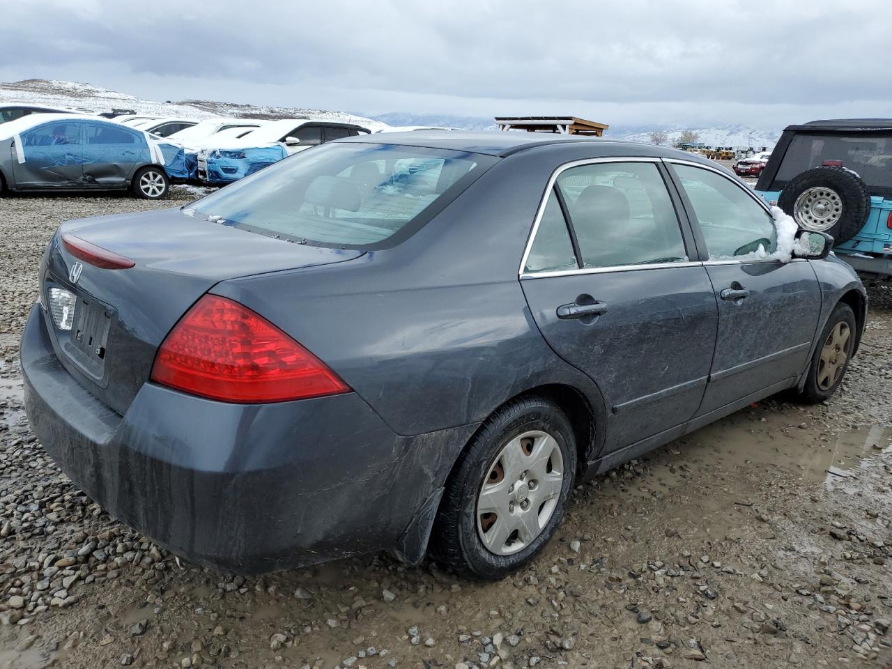 2007 Honda Accord VIN 1HGCM564X7A051472 Copart auction photo, front end damage thumbnail 3