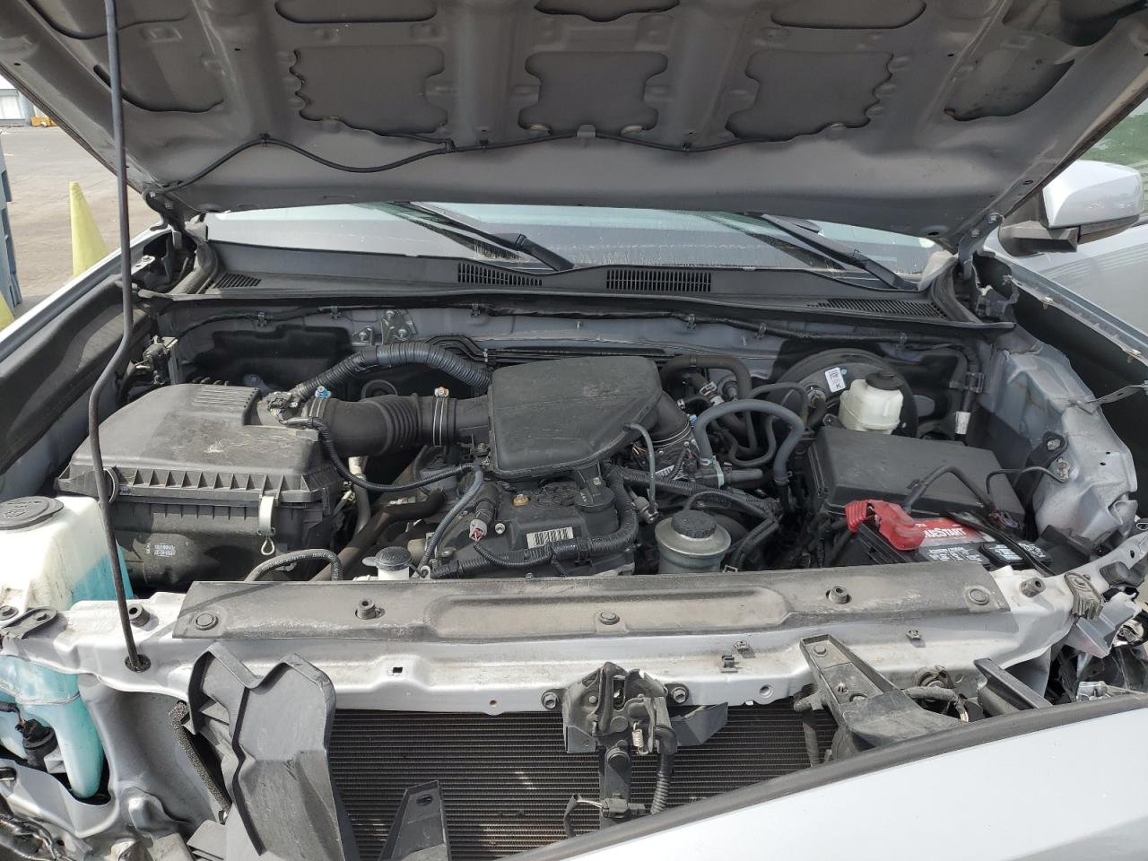 2021 Toyota Tacoma VIN 3TYRX5GN7MT027270 Copart auction photo, front end / undercarriage damage thumbnail 13