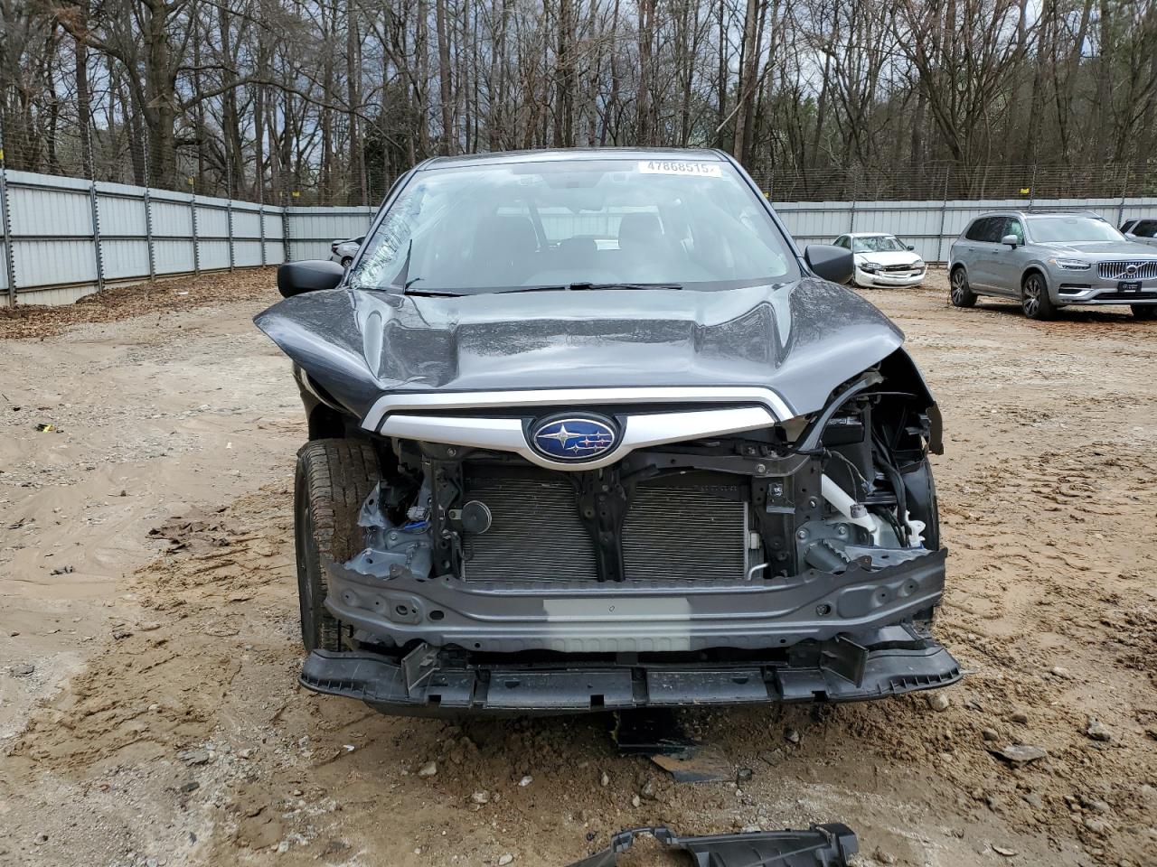 2020 Subaru Forester VIN JF2SKAAC3LH528012 Copart auction photo, front end / undercarriage damage thumbnail 5