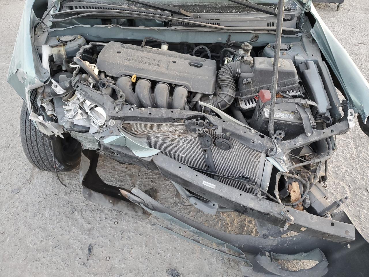 2005 Toyota Corolla VIN 1NXBR32E35Z469877 Copart auction photo, front end / side damage thumbnail 13