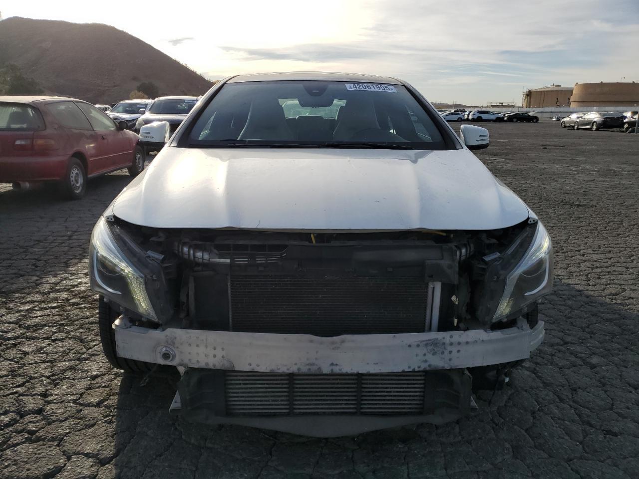 2016 Mercedes-Benz CLA-klasse VIN WDDSJ4EB6GN293512 Copart auction photo, front end damage thumbnail 5