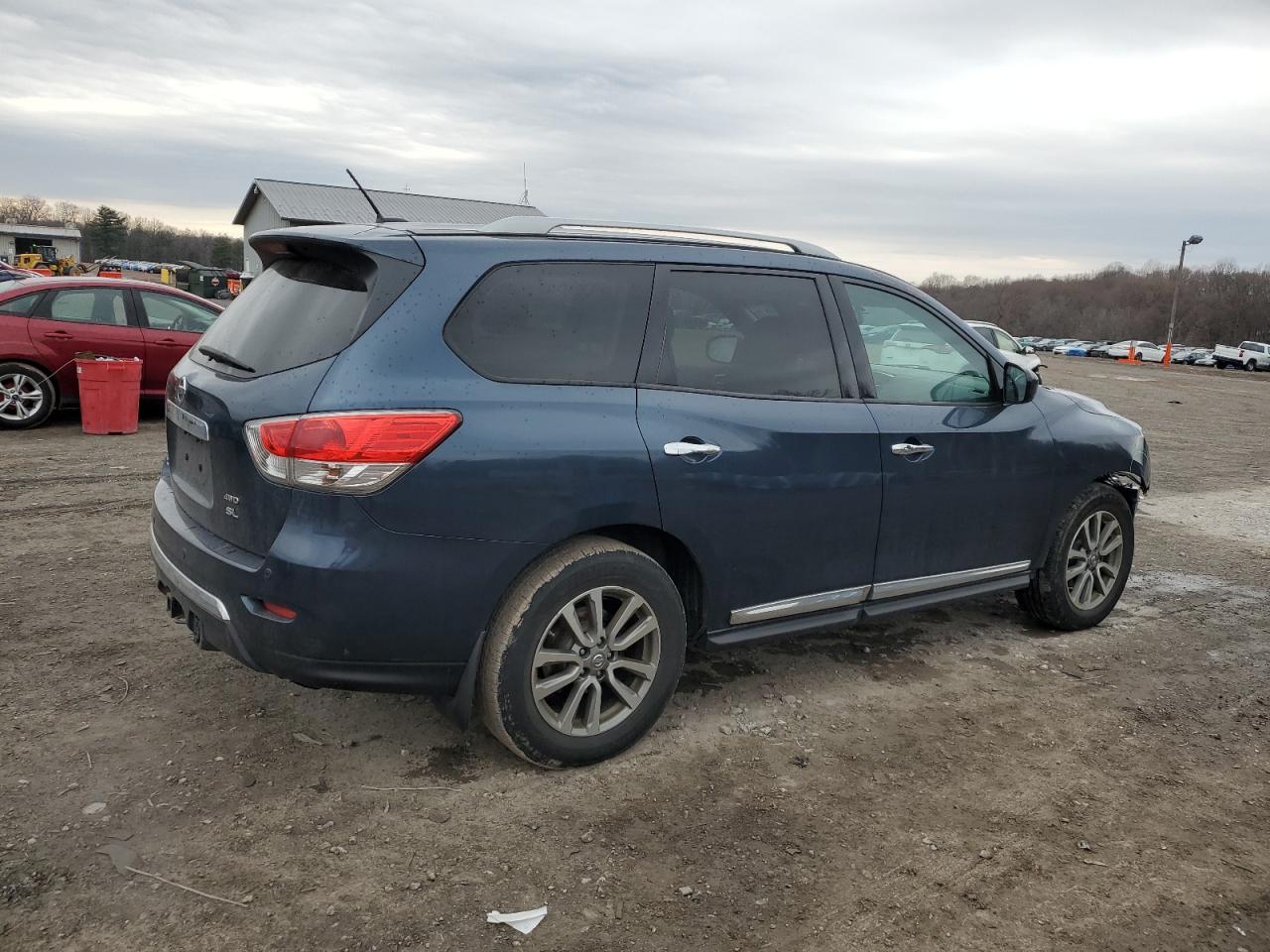 2014 Nissan Pathfinder VIN 5N1AR2MM0EC637670 Copart auction photo, front end damage thumbnail 3