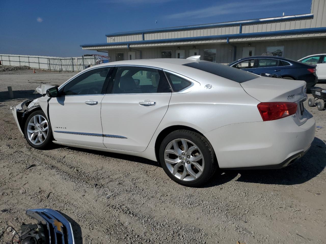 2017 Chevrolet Impala VIN 2G1145S32H9196904 Copart auction photo, front end / rear end damage thumbnail 2