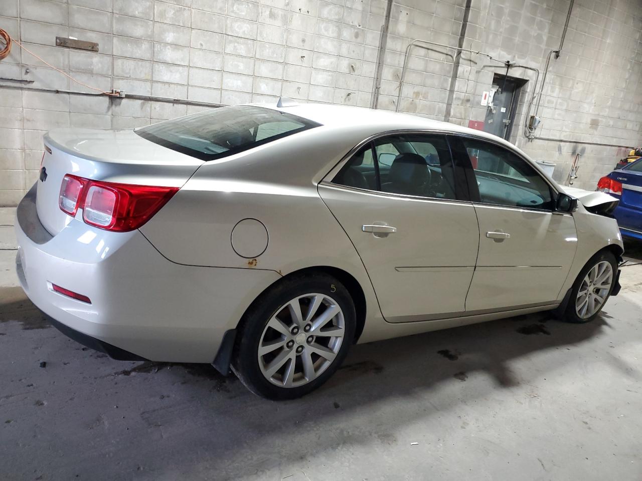 2013 Chevrolet Malibu VIN 1G11E5SA3DF157672 Copart auction photo, front end / rear end damage thumbnail 3