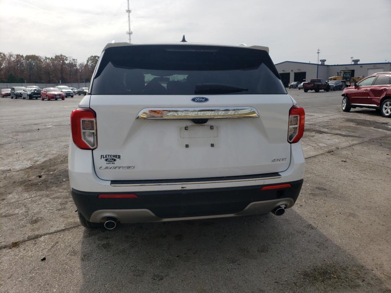 2022 Ford Explorer VIN 1FMSK8FH3NGB18861 Copart auction photo, front end damage thumbnail 6