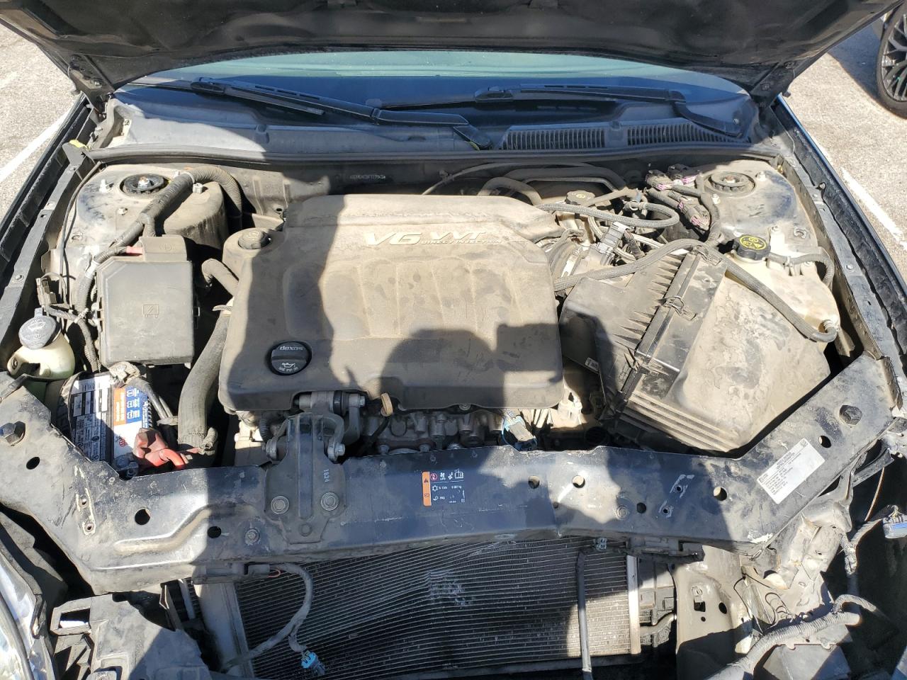 2015 Chevrolet Impala VIN 2G1WC5E35F1119573 Copart auction photo, front end / all over damage thumbnail 11