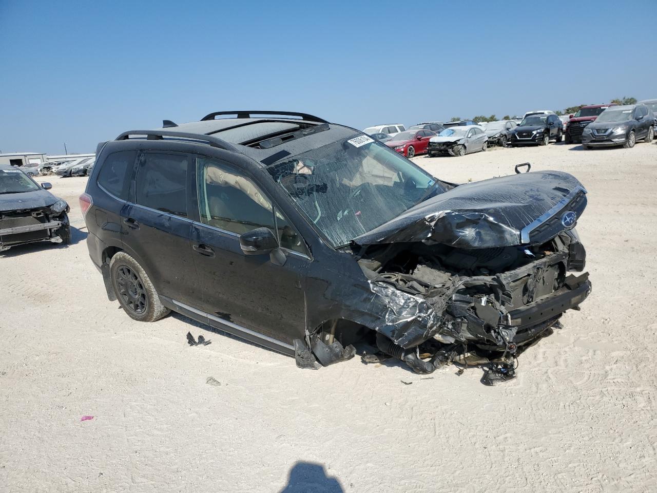 2018 Subaru Forester VIN JF2SJGWC6JH504170 Copart auction photo, front end damage thumbnail 4