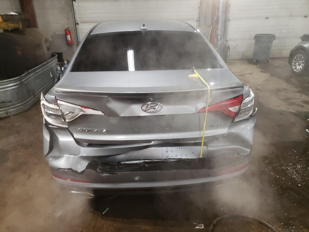 2015 Hyundai Sonata VIN 5NPE34AF3FH028149 Copart auction photo, rear end / minor dent/scratches damage thumbnail 6