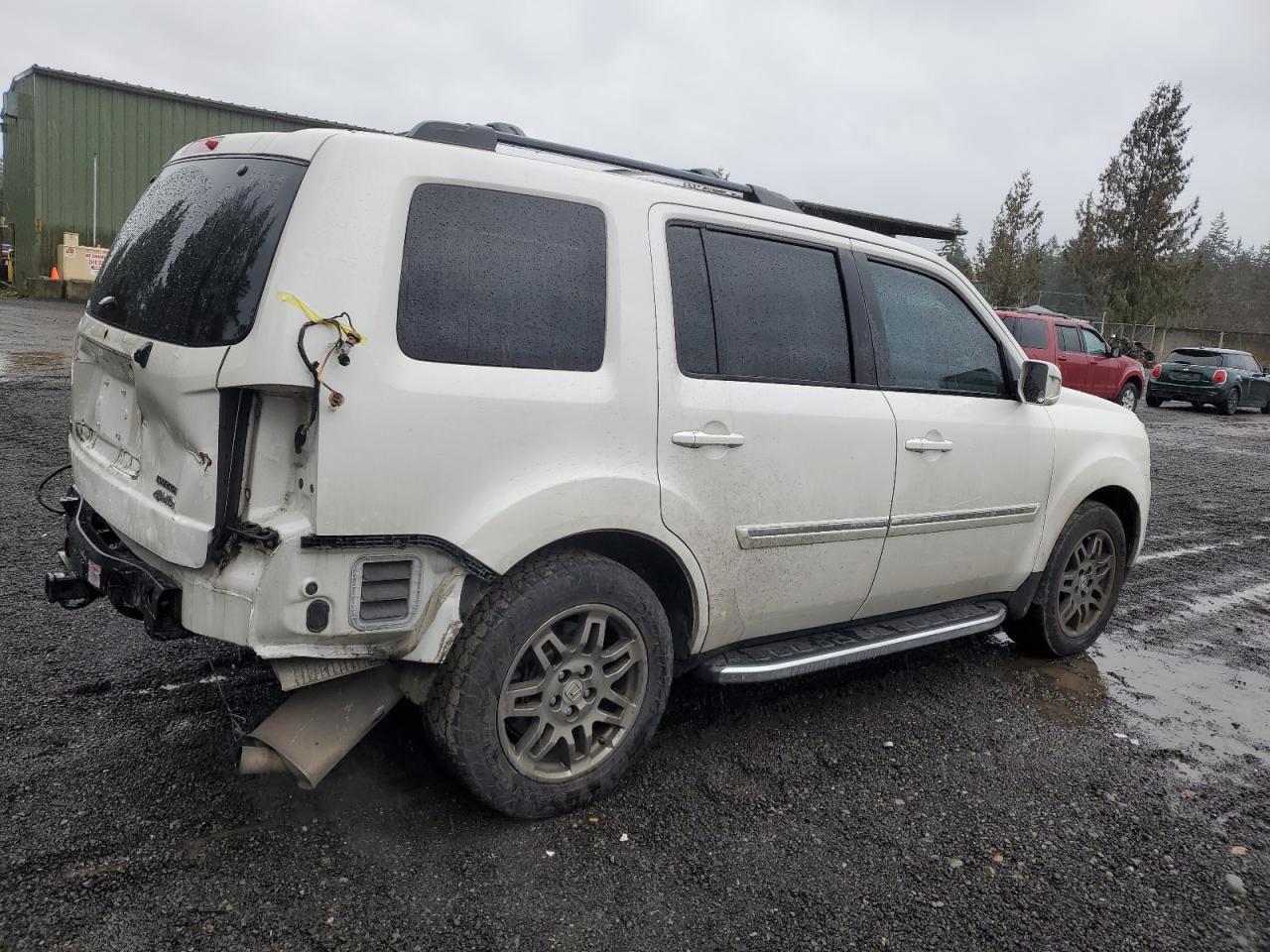 2013 Honda Pilot VIN 5FNYF4H98DB067822 Copart auction photo, rear end damage thumbnail 3