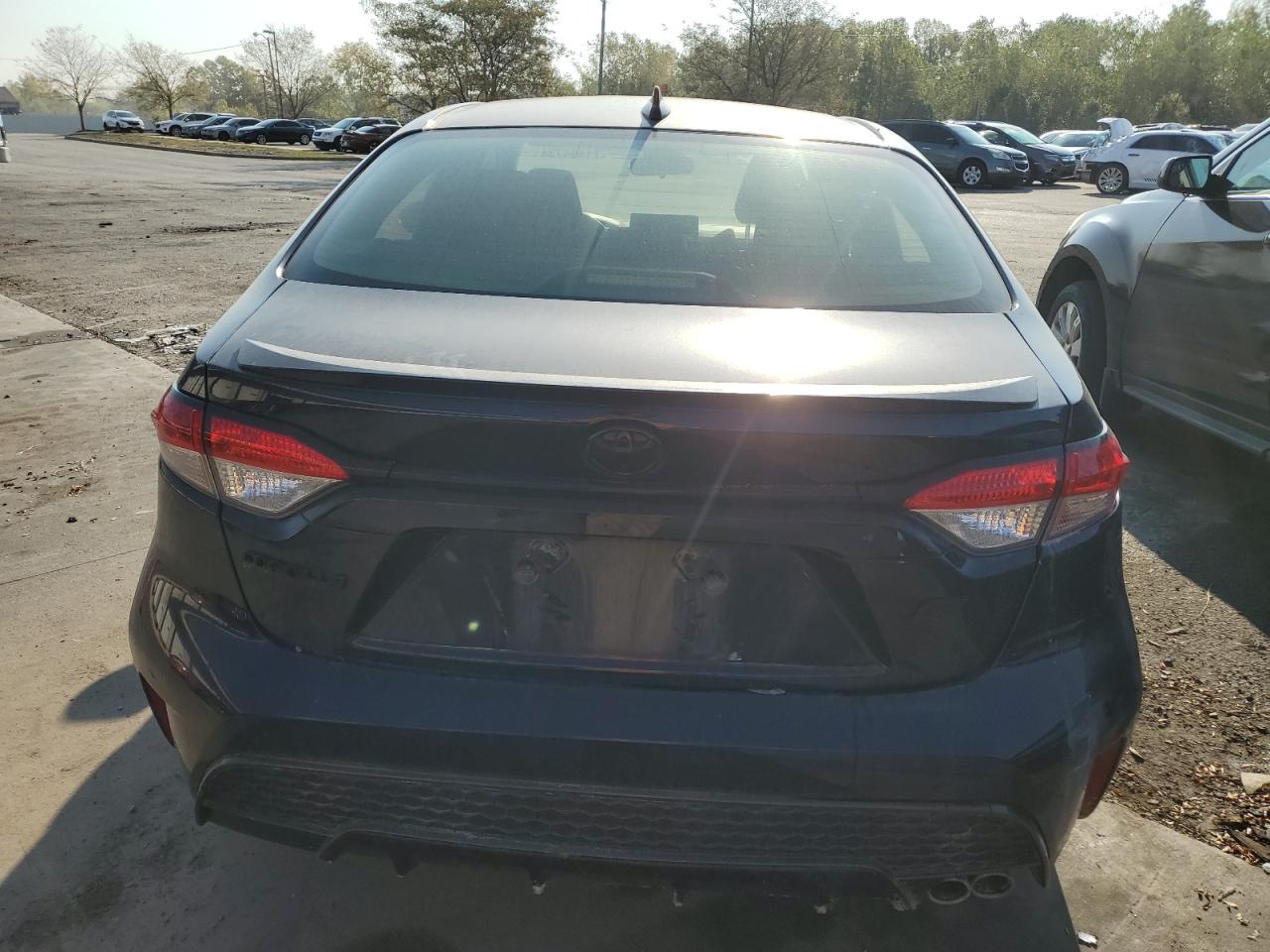 2021 Toyota Corolla VIN JTDM4MCE7MJ057154 Copart auction photo, all over damage thumbnail 6