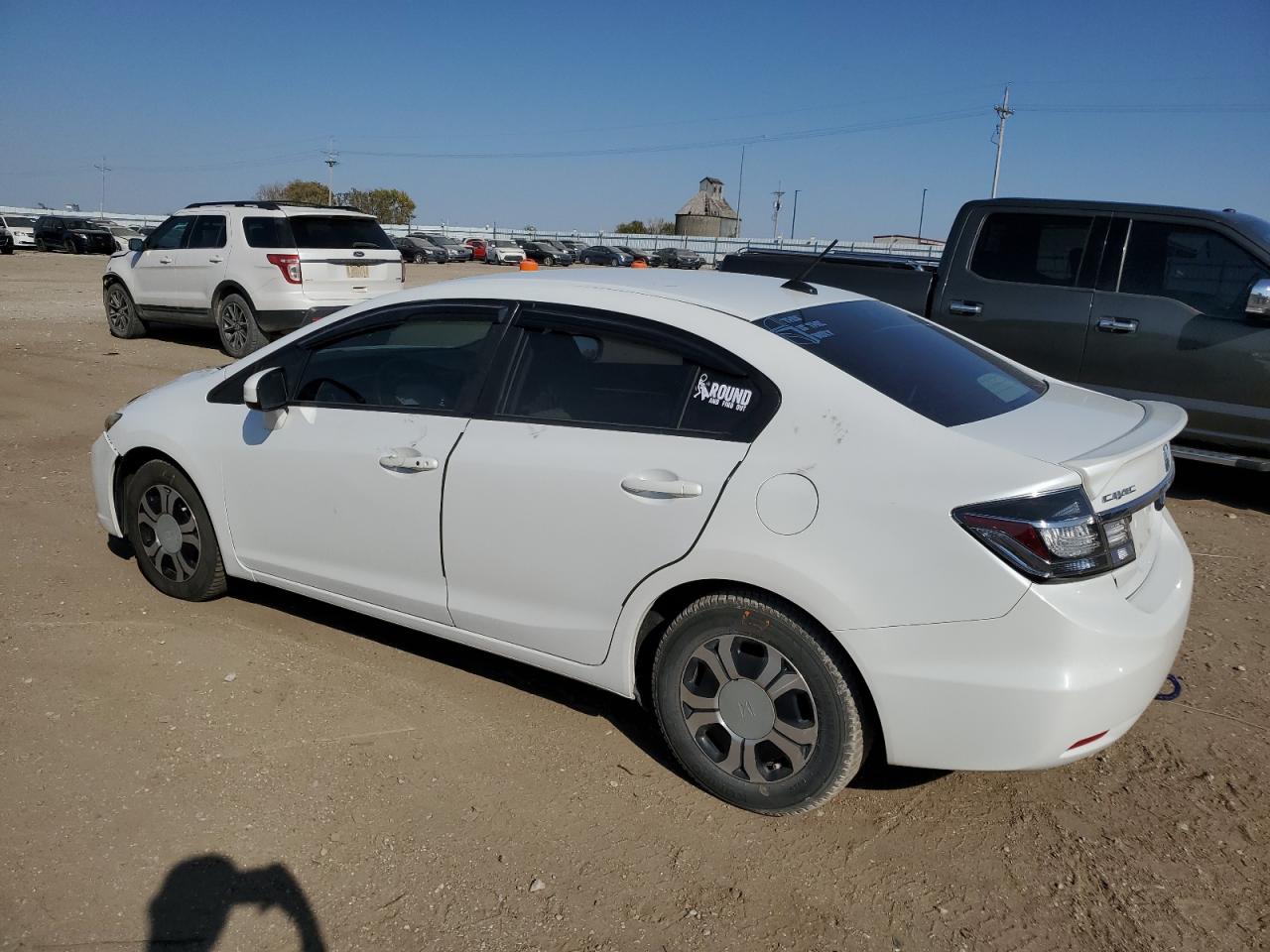 2014 Honda Civic VIN 19XFB4F25EE002197 Copart auction photo, front end damage thumbnail 2