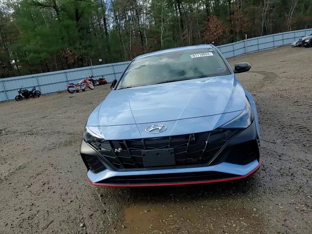 2022 Hyundai Elantra VIN KMHLW4AK8NU008233 Copart auction photo, burn - engine / side damage thumbnail 11