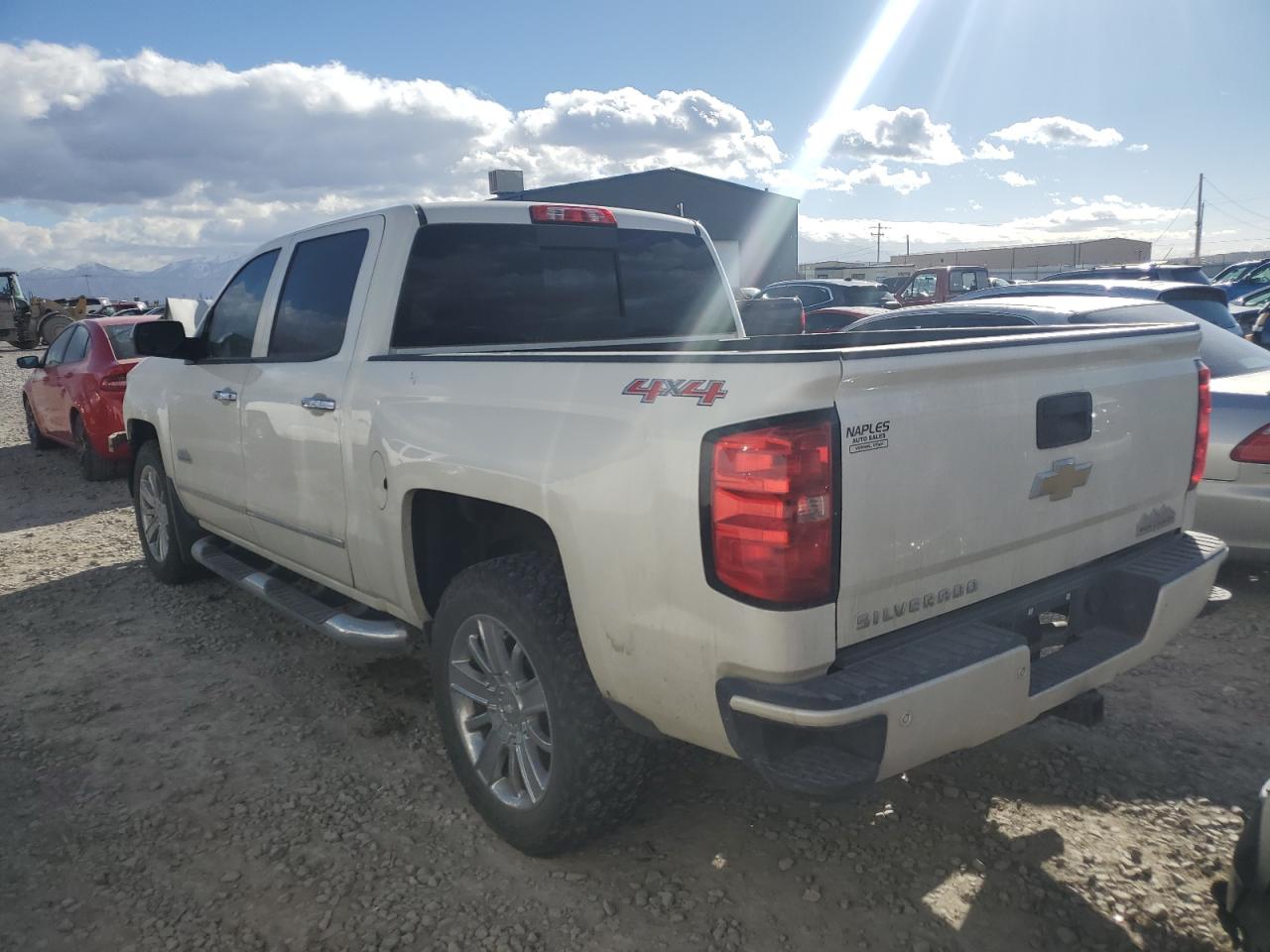 2014 Chevrolet Silverado VIN 3GCUKTEJ8EG443479 Copart auction photo, front end damage thumbnail 3
