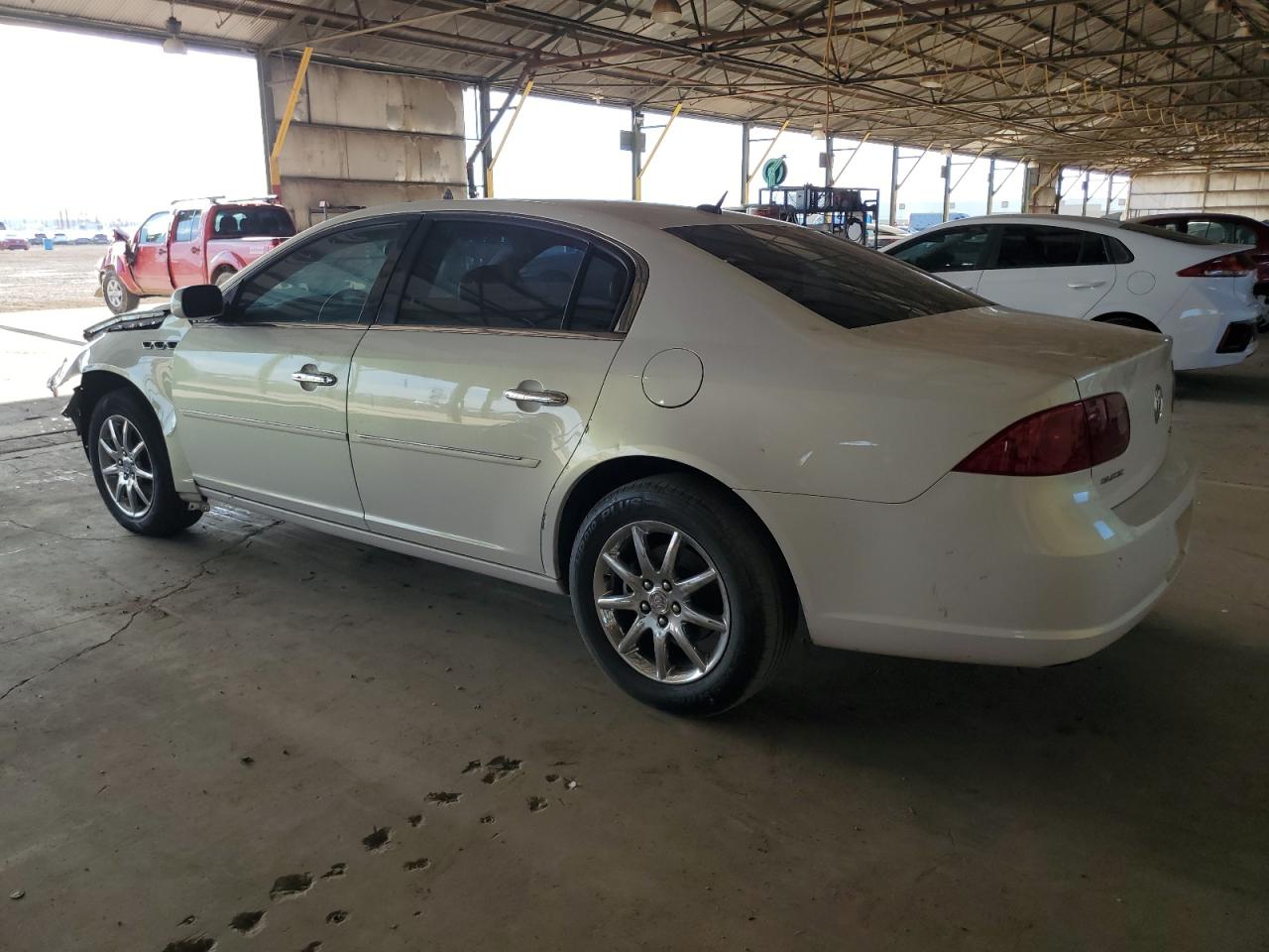 2007 Buick Lucerne VIN 1G4HD57217U141296 Copart auction photo, front end damage thumbnail 2