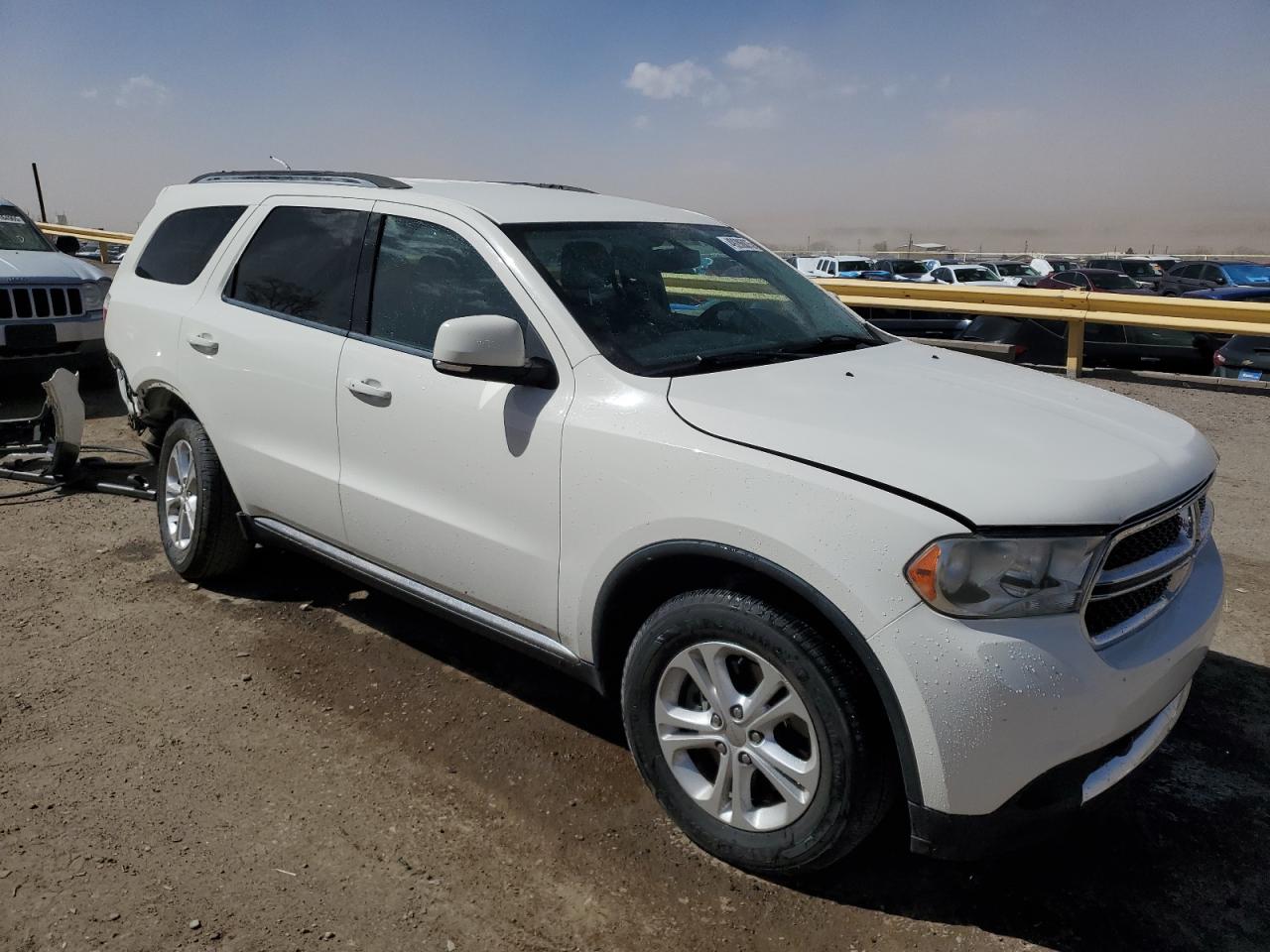 2012 Dodge Durango VIN 1C4SDJDT3CC329883 Copart auction photo, rear end / side damage thumbnail 4