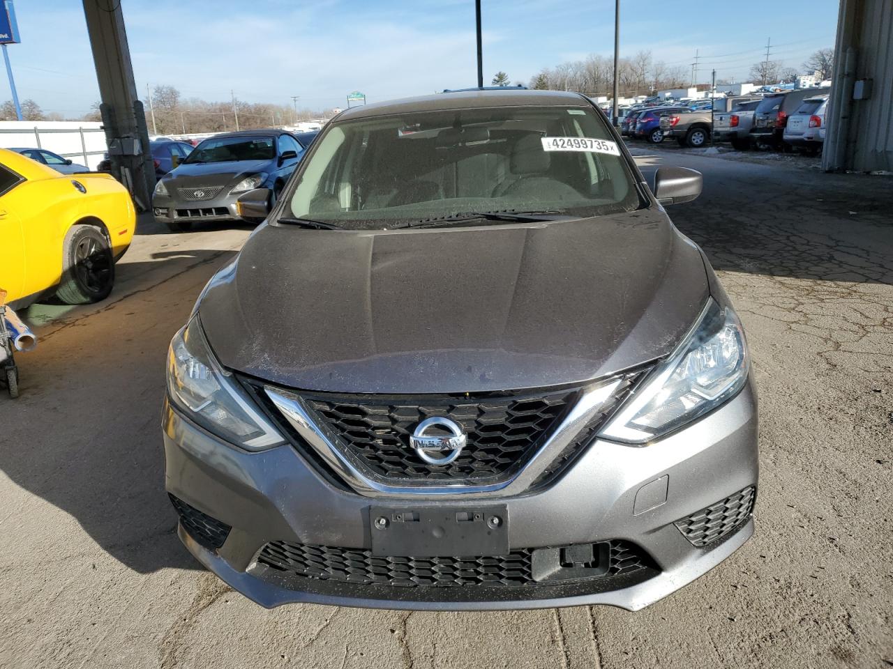 2019 Nissan Sentra VIN 3N1AB7AP1KY325755 Copart auction photo, rear end damage thumbnail 5