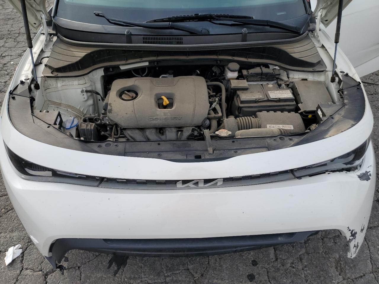 2023 KIA Soul VIN KNDJ23AU8P7839932 Copart auction photo, front end / side damage thumbnail 11