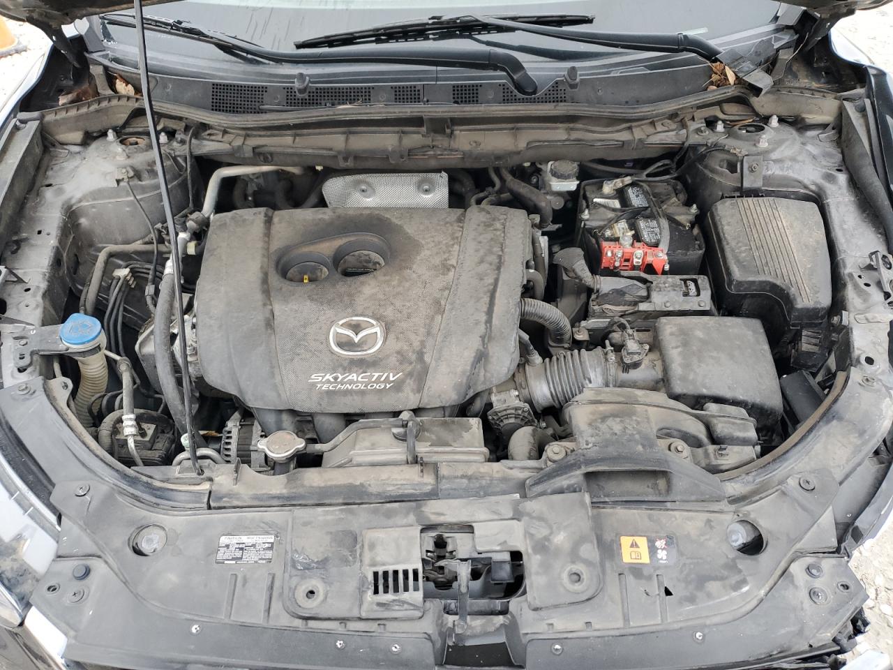 2015 Mazda CX-5 VIN JM3KE2CY1F0513846 Copart auction photo, front end / minor dent/scratches damage thumbnail 12