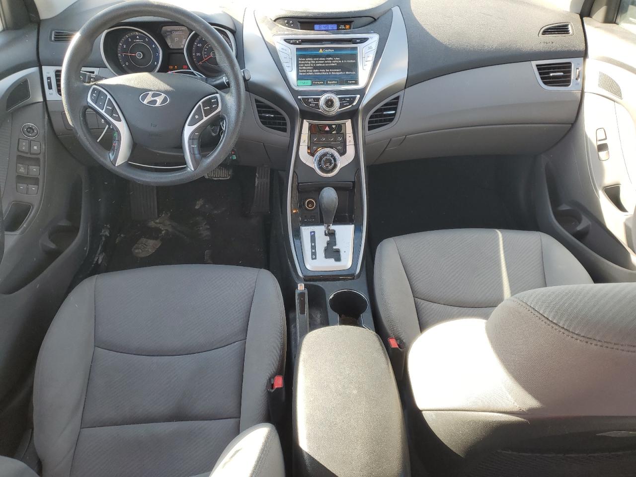 2011 Hyundai Elantra VIN KMHDH4AE0BU127625 Copart auction photo, front end damage thumbnail 8