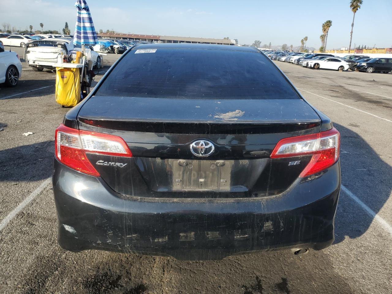 2014 Toyota Camry VIN 4T1BF1FKXEU819440 Copart auction photo, all over damage thumbnail 6
