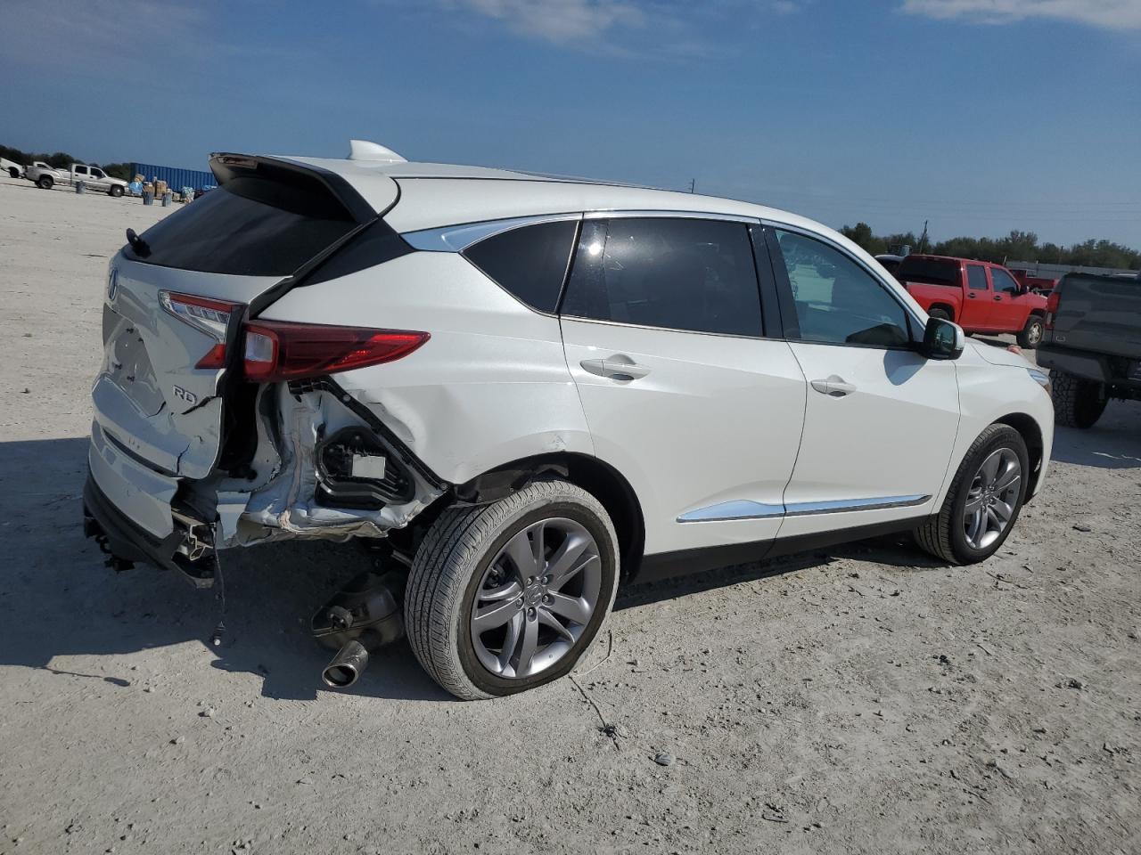 2021 Acura RDX VIN 5J8TC1H78ML011488 Copart auction photo, rear end / undercarriage damage thumbnail 3