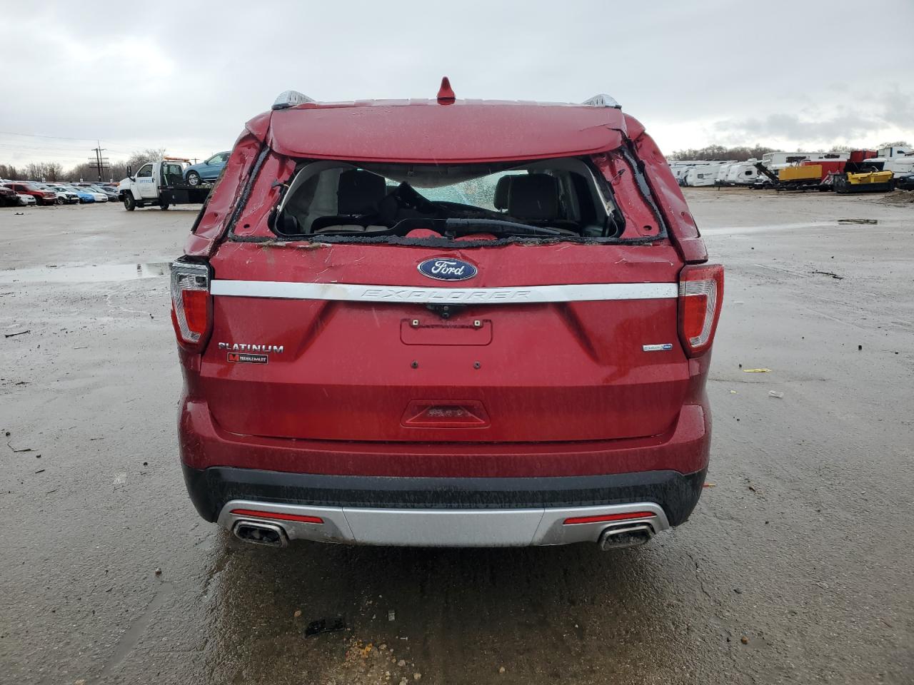 2016 Ford Explorer VIN 1FM5K8HT4GGC58404 Copart auction photo, all over damage thumbnail 6