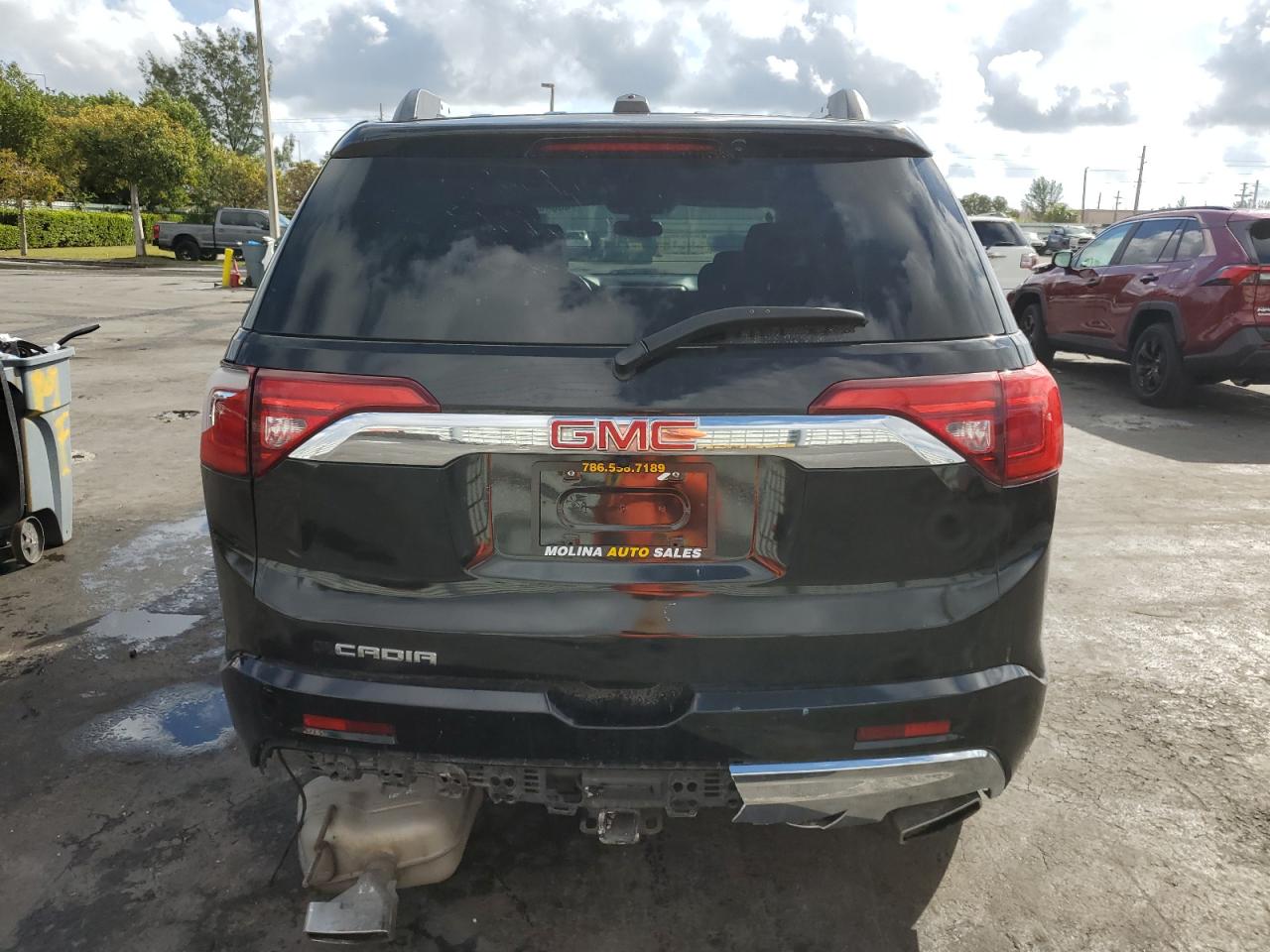 2017 GMC Acadia VIN 1GKKNPLS3HZ195880 Copart auction photo, side / rear end damage thumbnail 6