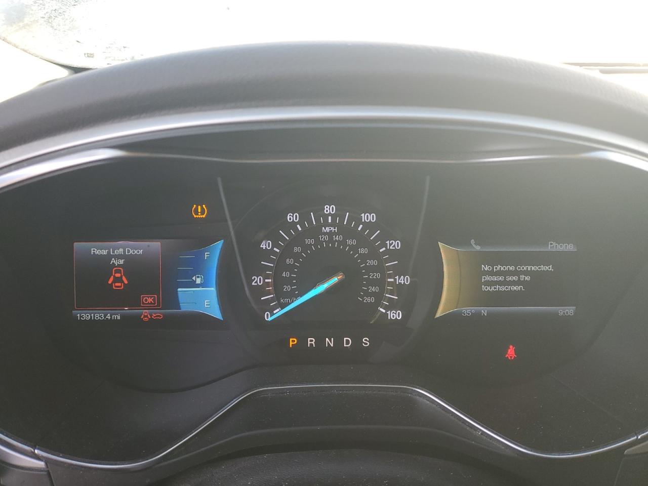 2014 Ford Fusion VIN 1FA6P0H76E5353754 Copart auction photo, front end damage thumbnail 9