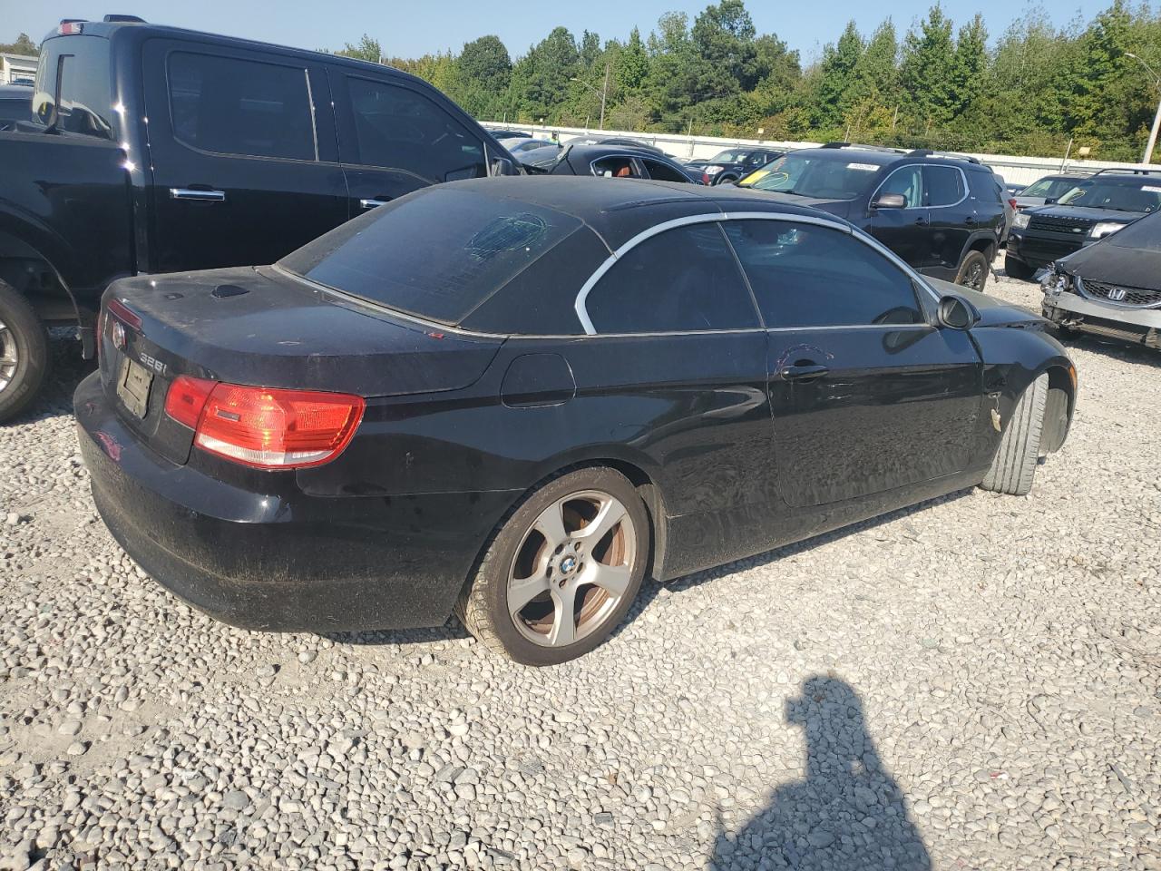 2008 BMW 3er VIN WBAWL13528PX20012 Copart auction photo, front end damage thumbnail 3