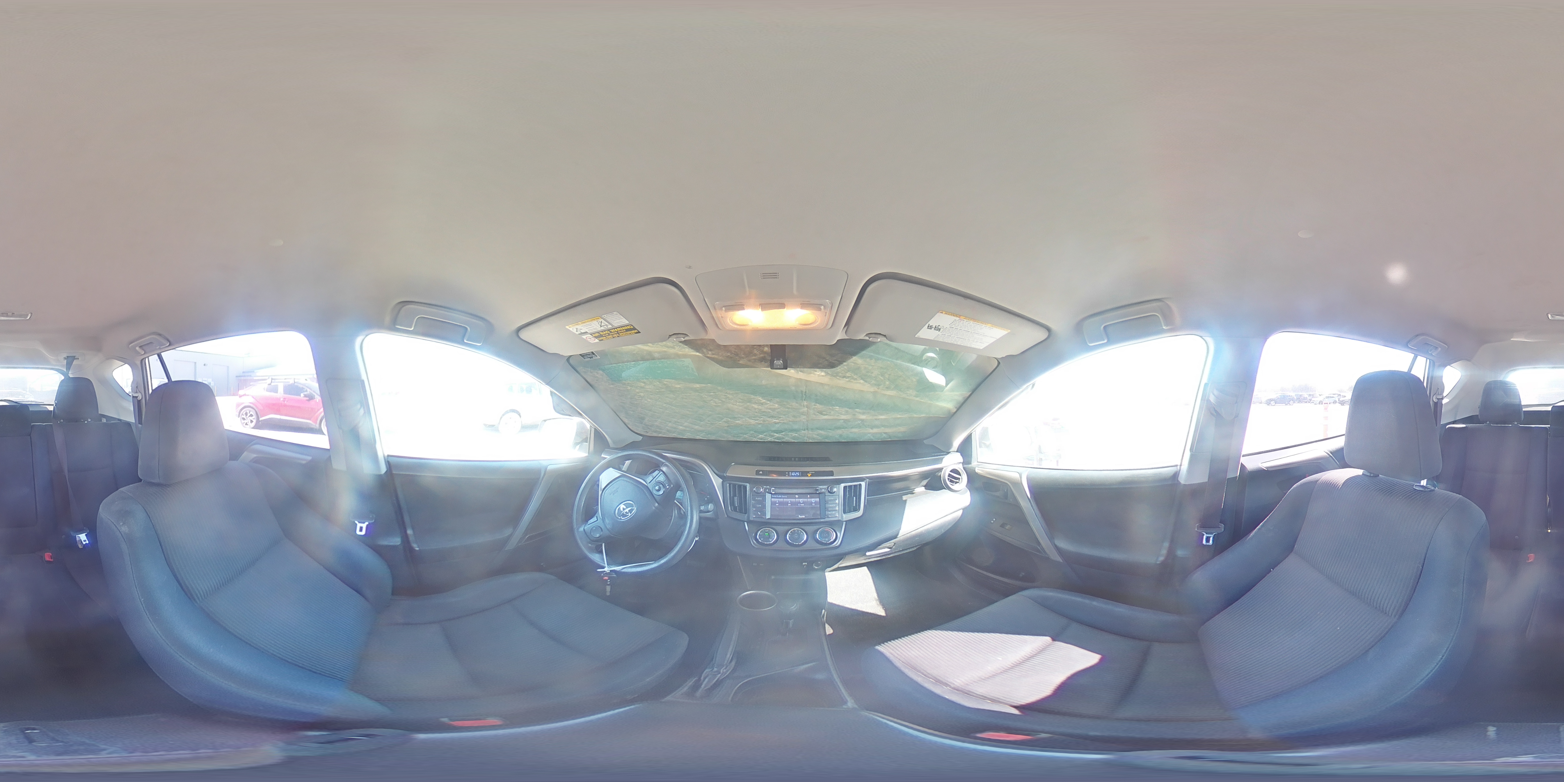 2015 Toyota RAV 4 VIN JTMZFREV2FJ032336 Copart auction photo, front end / rear end damage thumbnail 15
