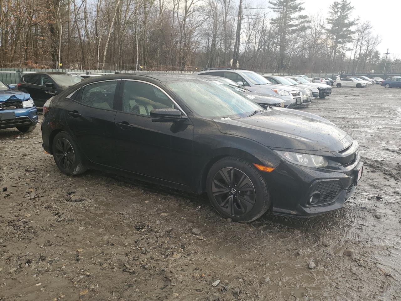 2018 Honda Civic VIN SHHFK7H50JU403877 Copart auction photo, front end / minor dent/scratches damage thumbnail 4