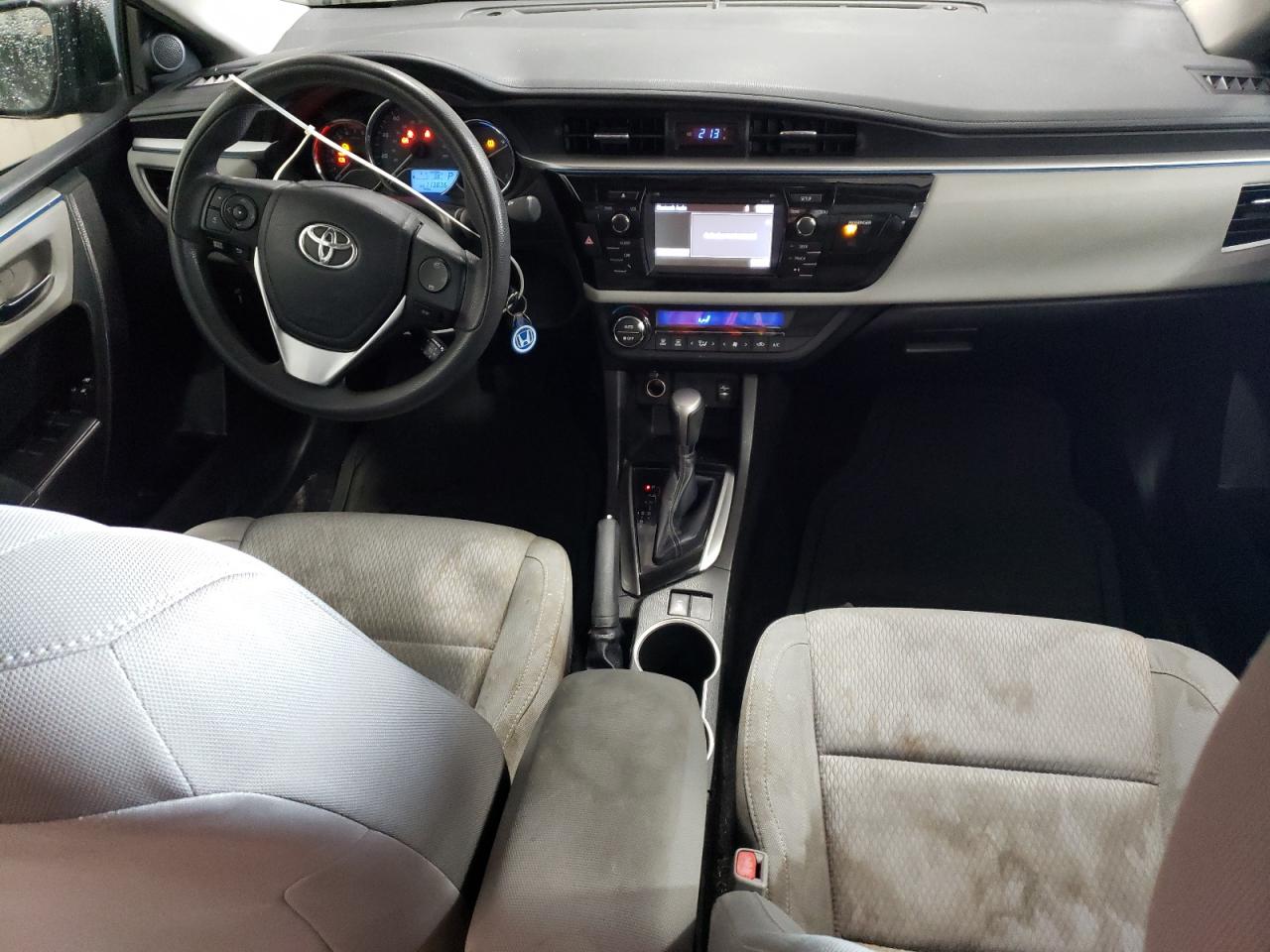 2015 Toyota Corolla VIN 5YFBURHE3FP208230 Copart auction photo, front end damage thumbnail 8