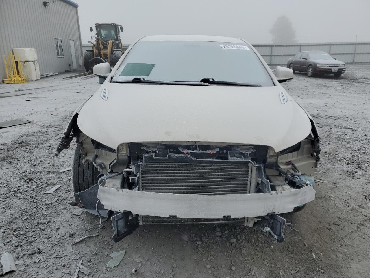 2011 Buick LaCrosse VIN 1G4GC5EC3BF352104 Copart auction photo, front end / side damage thumbnail 5