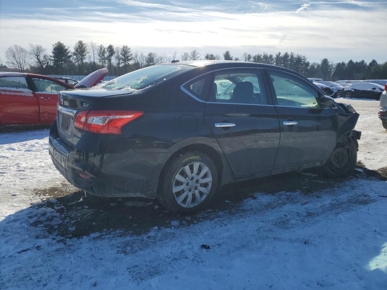 2016 Nissan Sentra VIN 3N1AB7APXGY321792 Copart auction photo, front end / undercarriage damage thumbnail 3