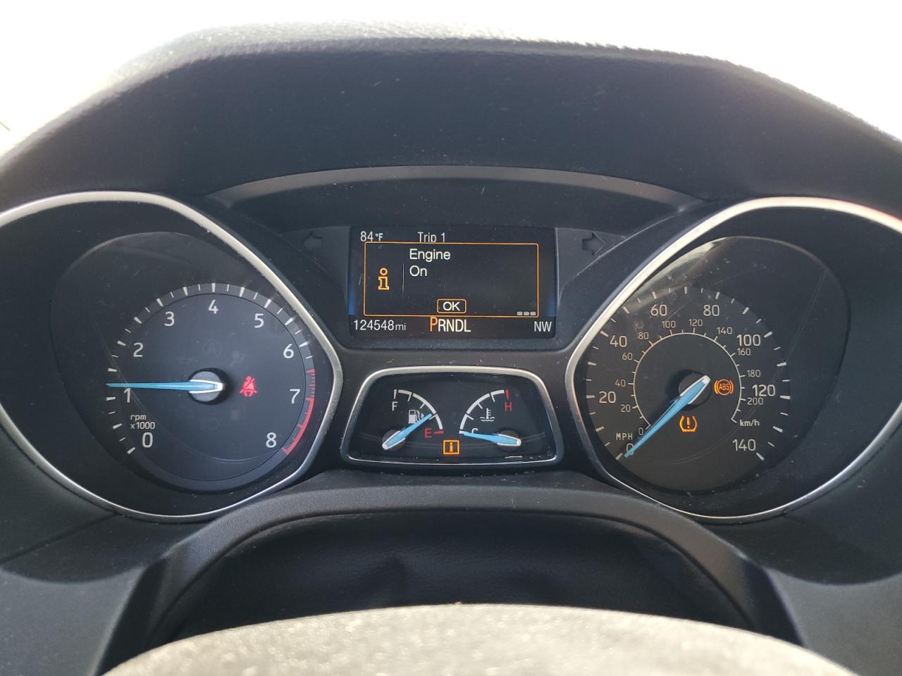 2016 Ford Focus VIN 1FADP3F22GL333189 Copart auction photo, front end damage thumbnail 9