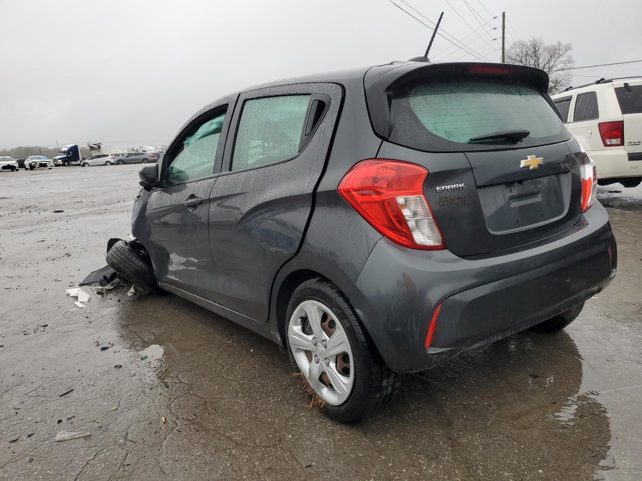 2020 Chevrolet Spark VIN KL8CB6SA1LC400189 Copart auction photo, biohazard/chemical / rollover damage thumbnail 2